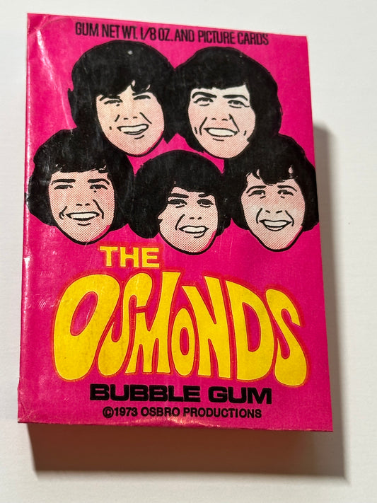 Osmonds music group rare wrapper 1973