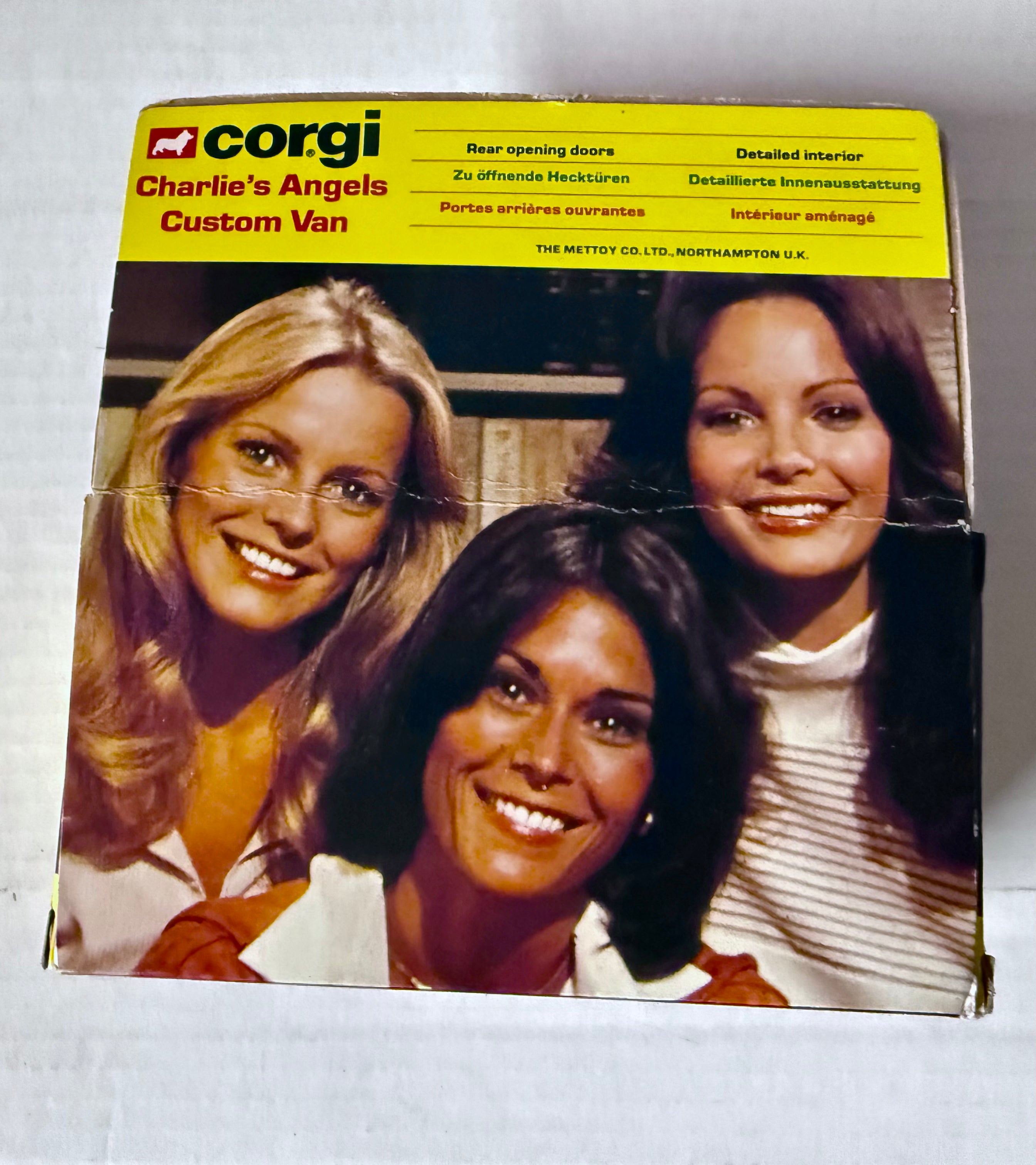 Charlie’s Angels TV show corgi van in sealed box 1977