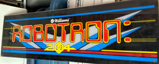 Robotron, rare video game acrylic sign