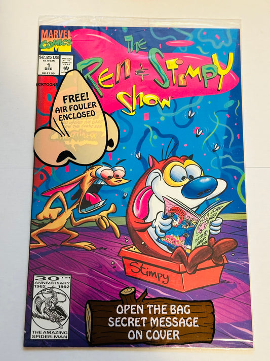 Ren & Stimpy #1 first print comic factory sealed 1992