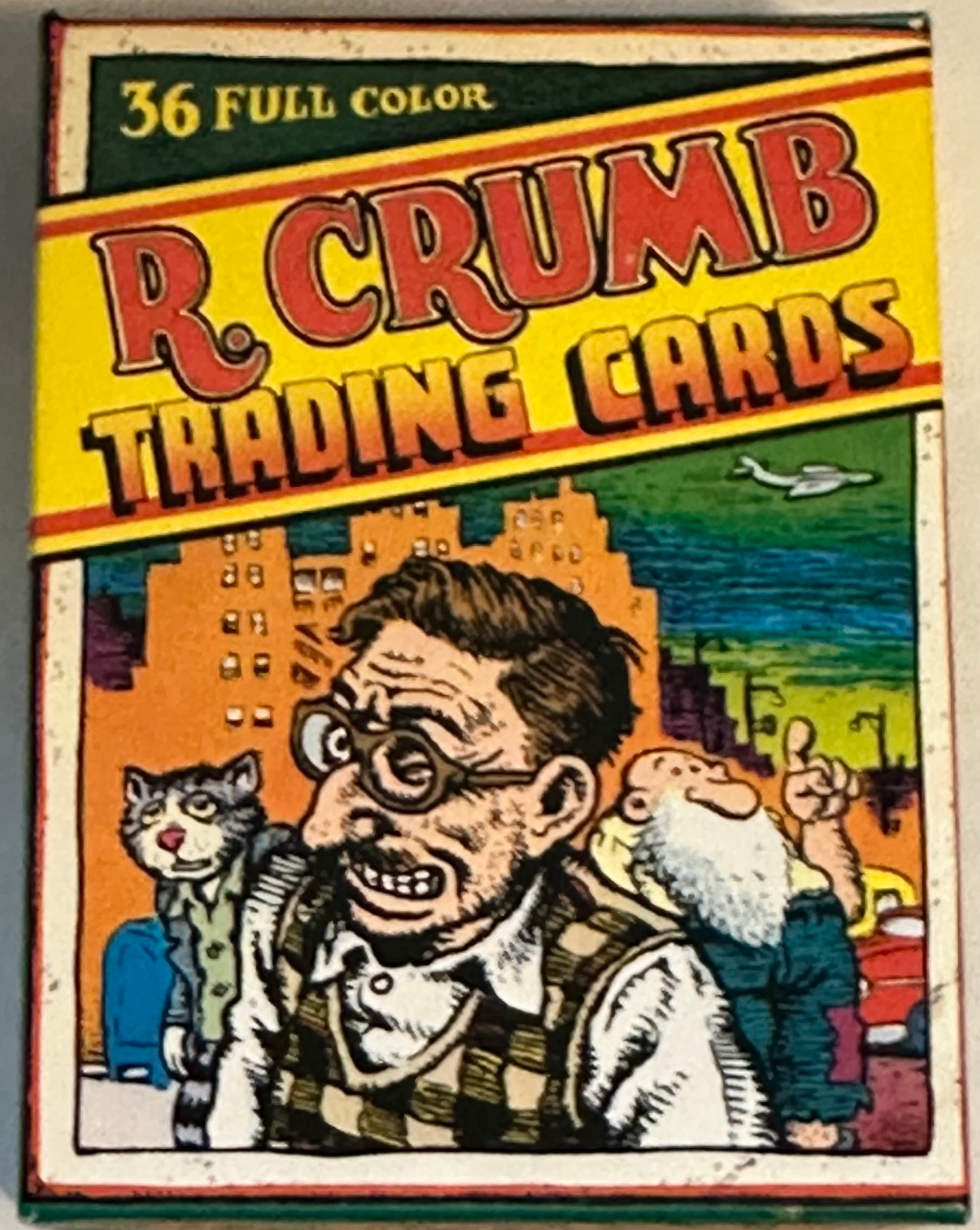 R.Crumb rare comic cards box set 1980