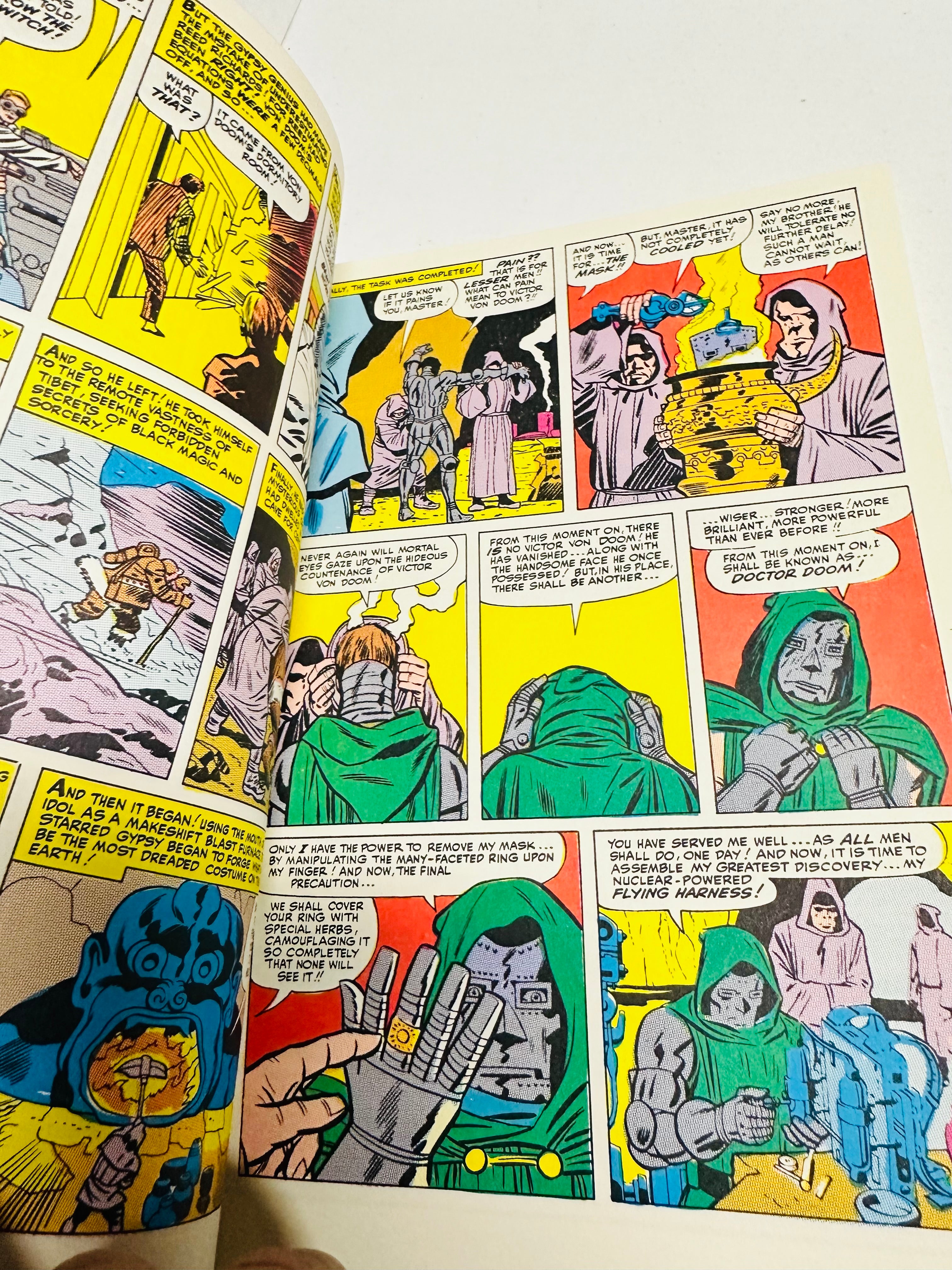 Bring on the Bad Guys Marvel comics large paperback 1976