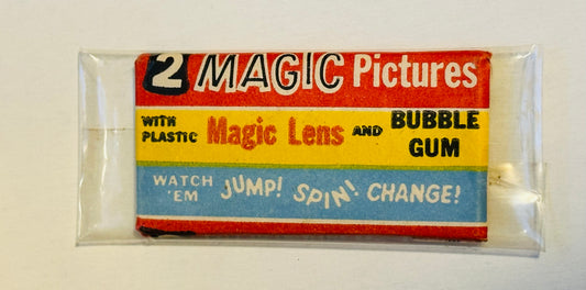 1954 Magic Pictures rare sealed wax pack