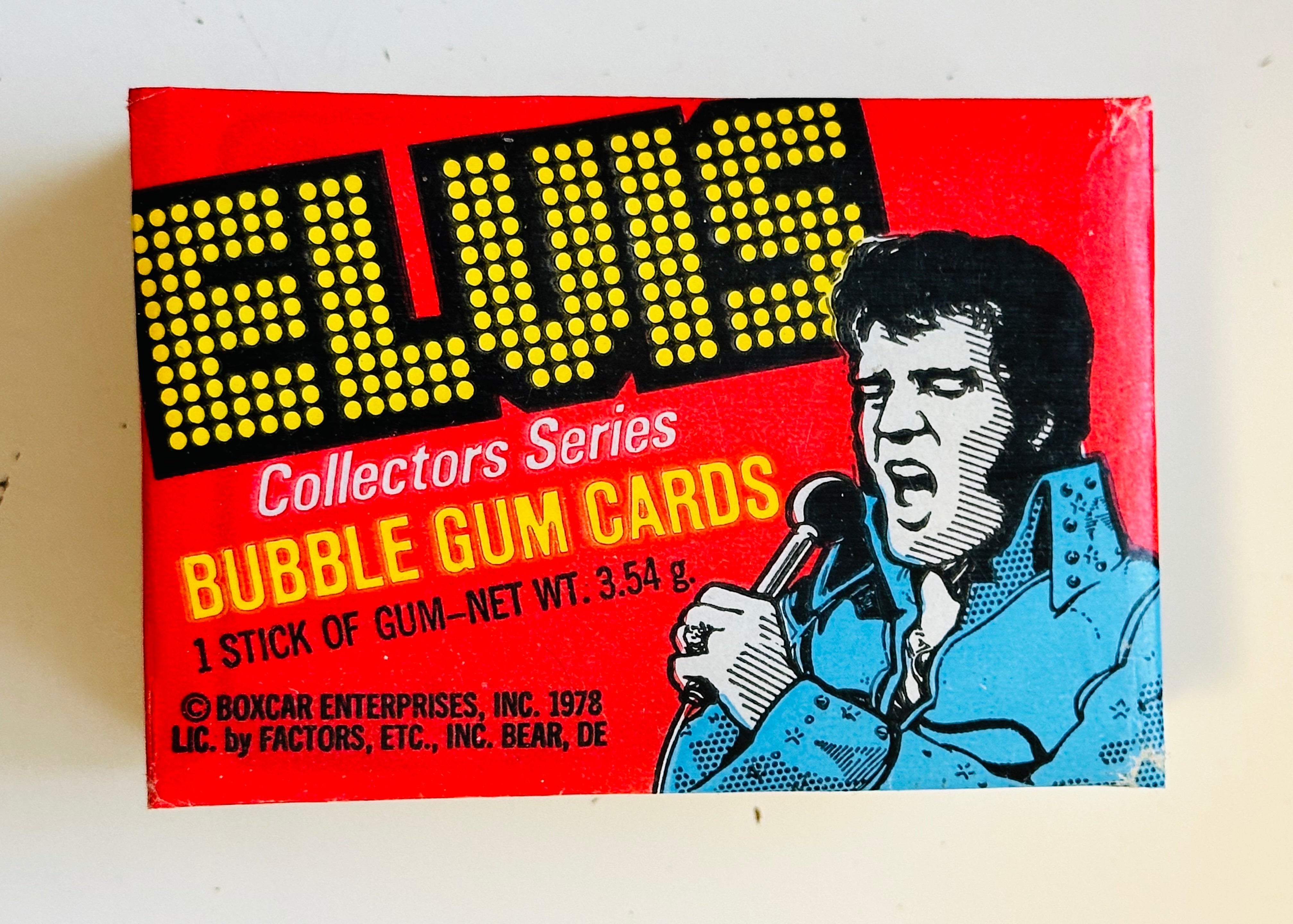 Elvis Donruss cards set with wrapper 1978