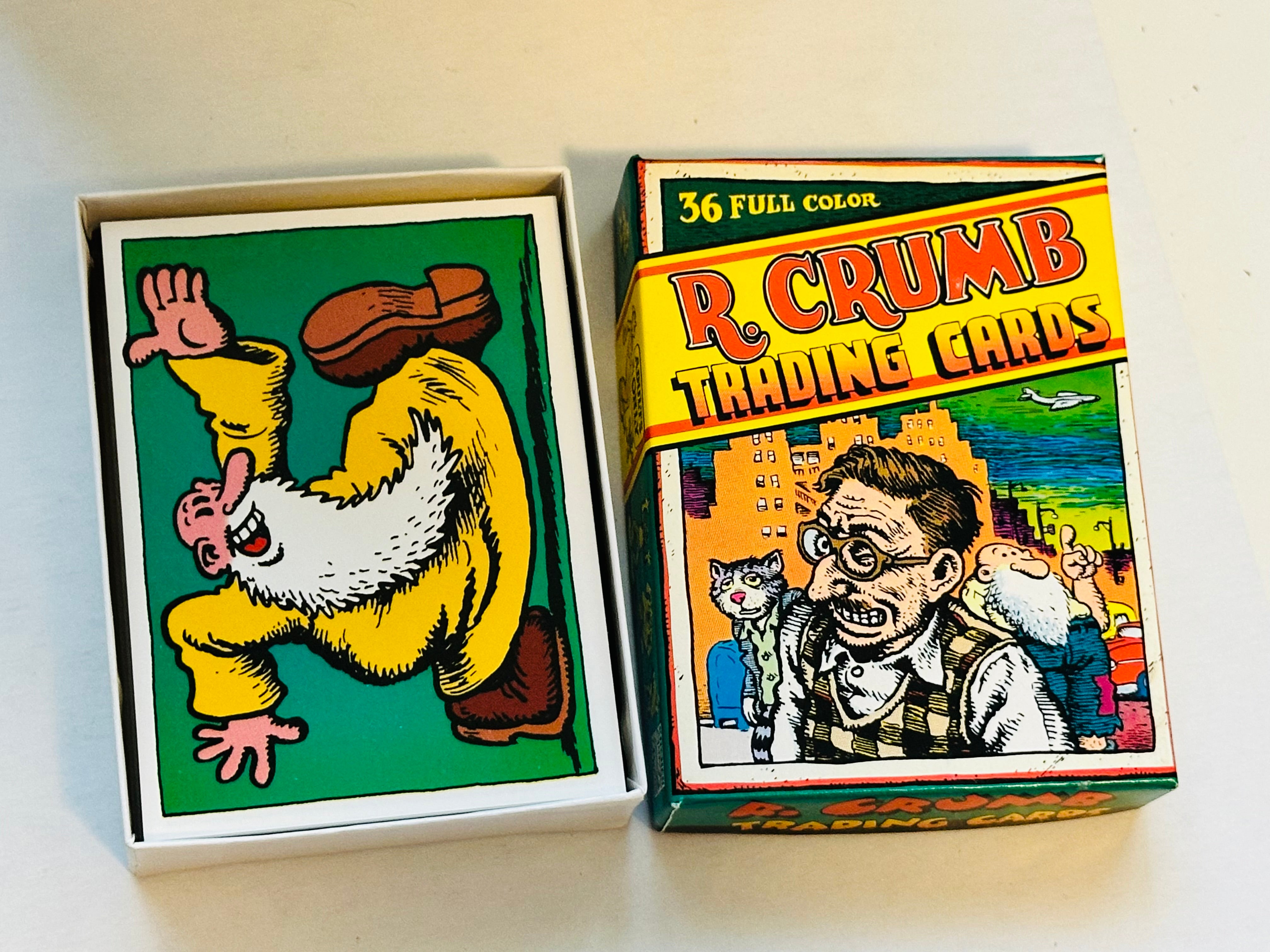 R.Crumb rare comic cards box set 1980