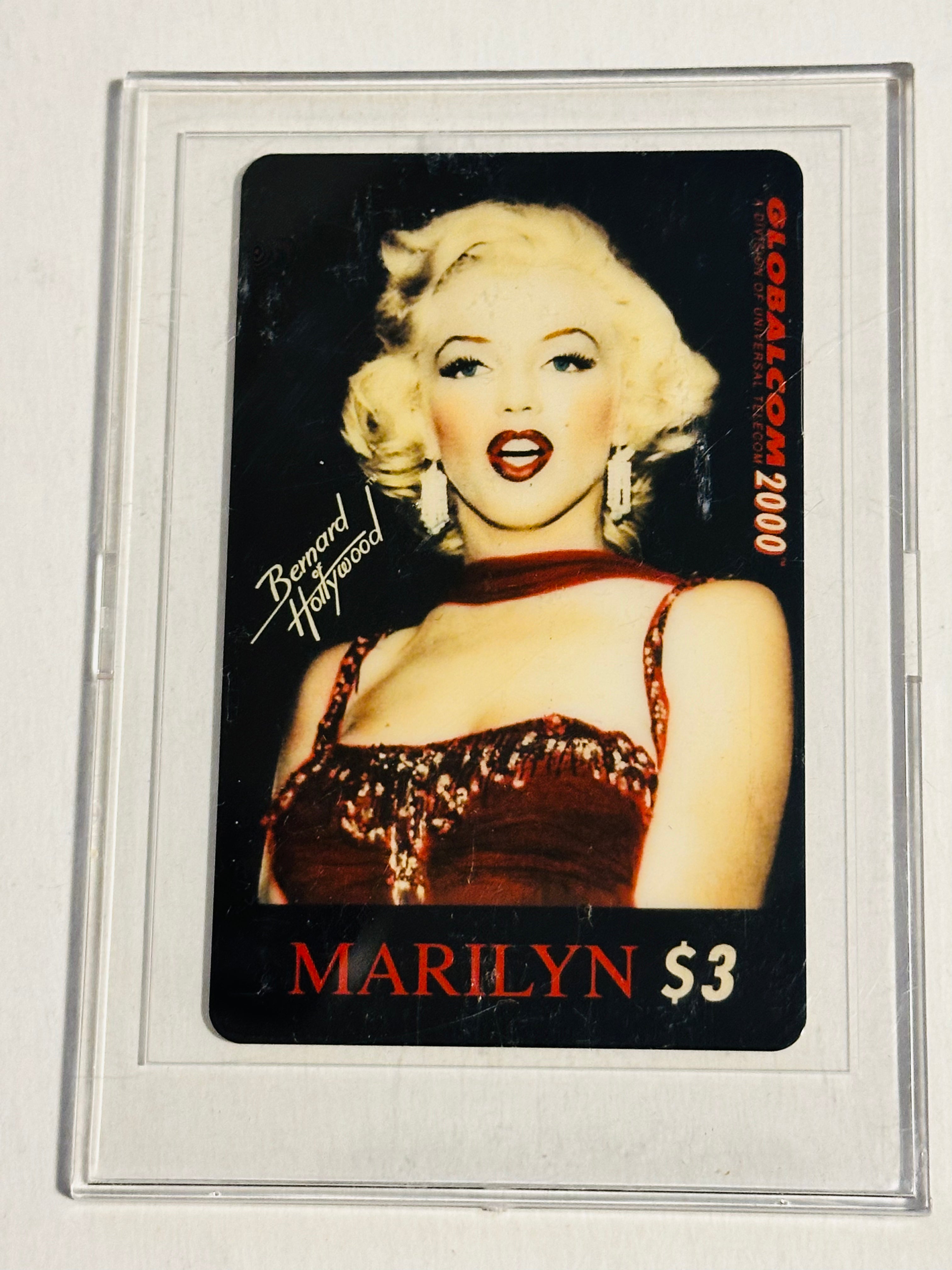 Marilyn Munroe rare vintage phone card 2000