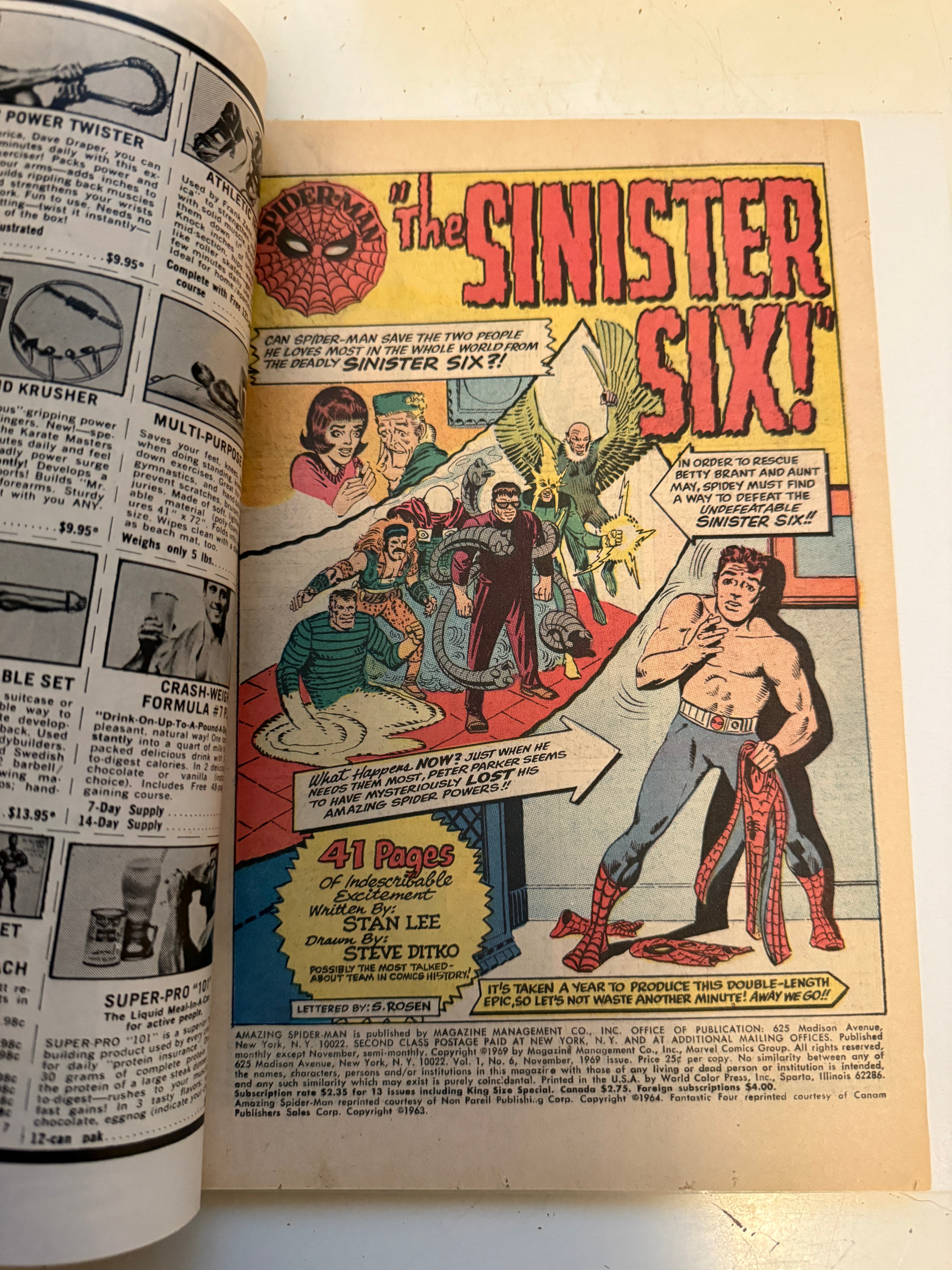 Amazing Spider-Man king size special #6Comic book1969