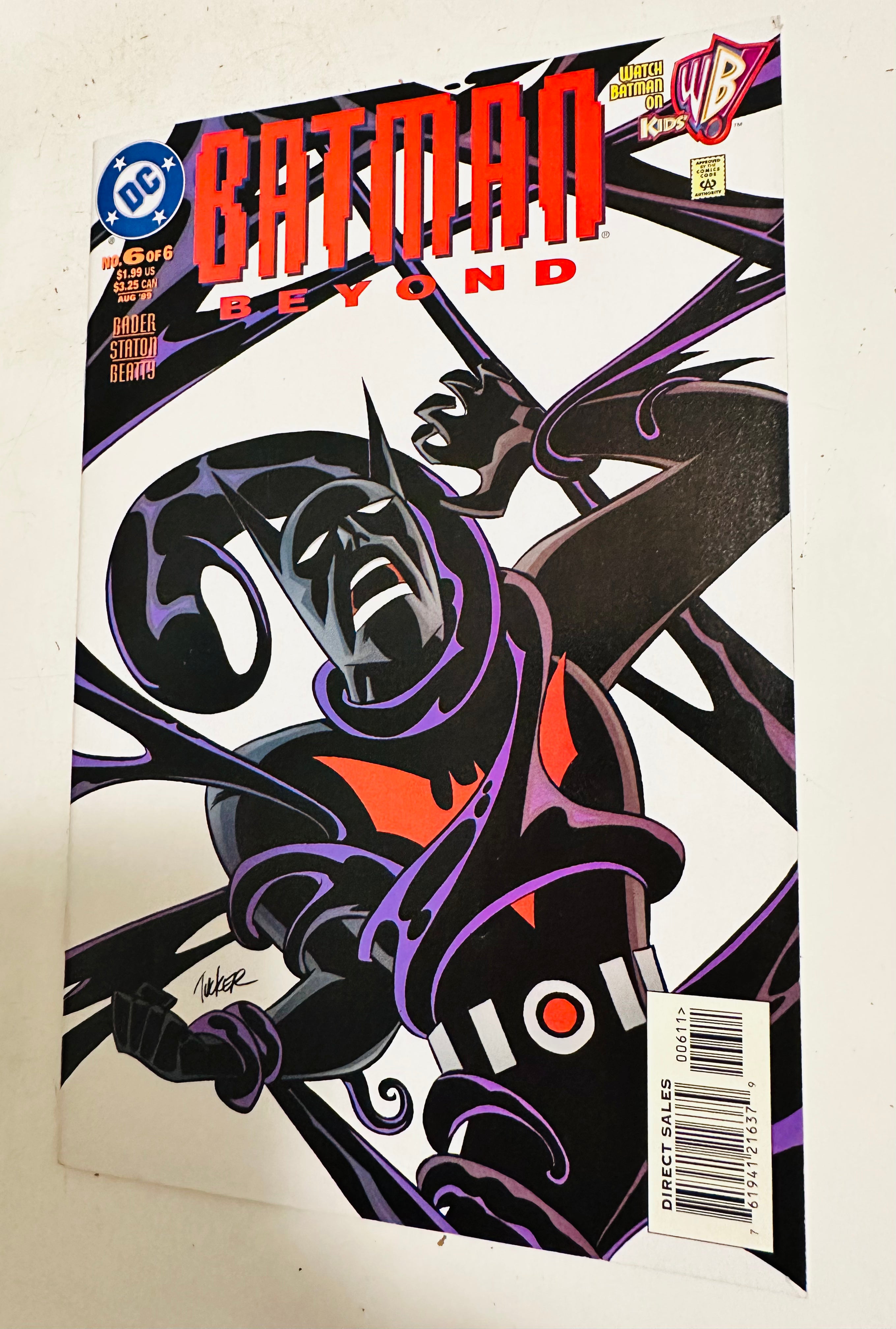 Batman, beyond number six high-grade condition, comic book