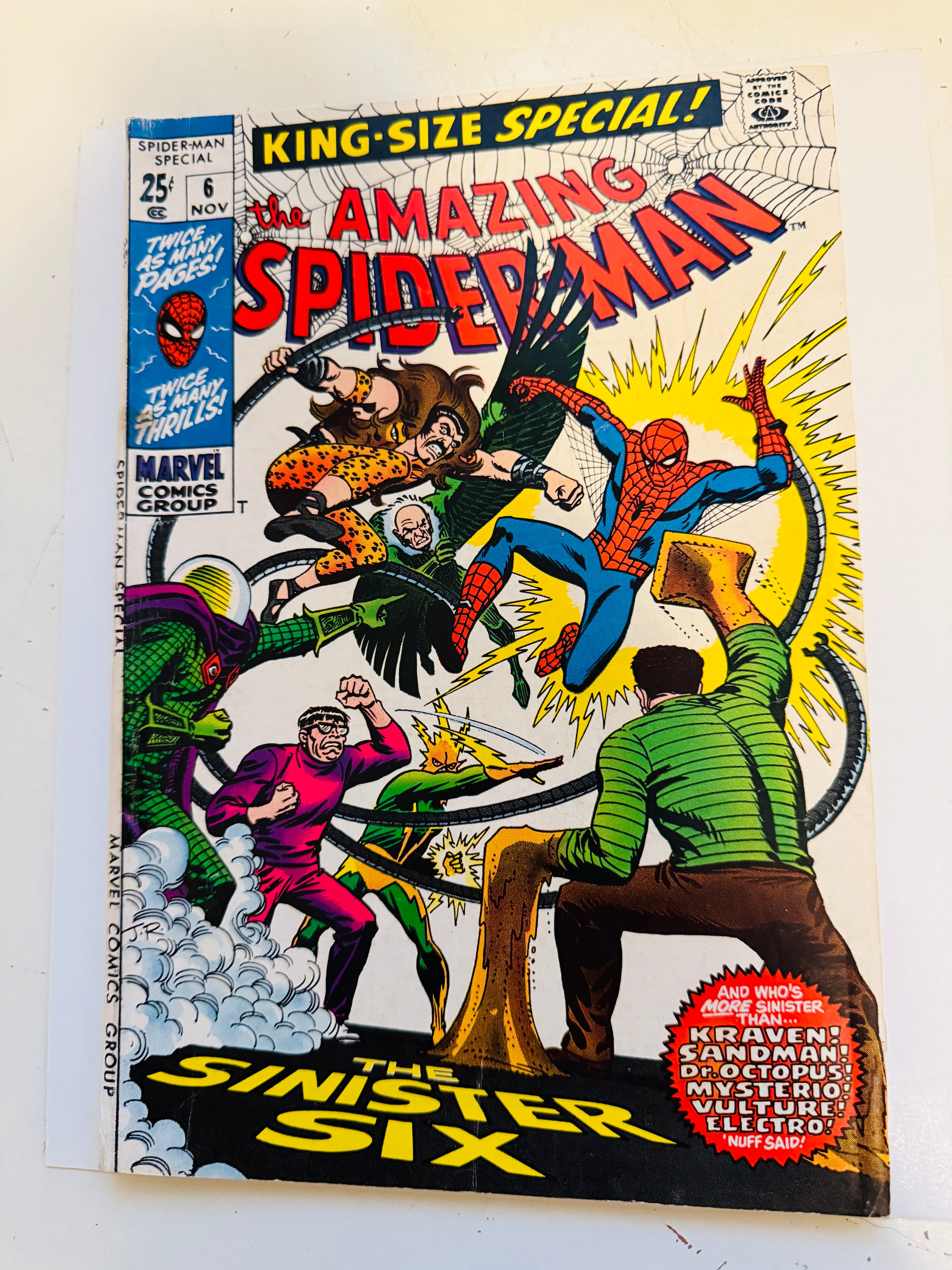 Amazing Spider-Man king size special #6Comic book1969