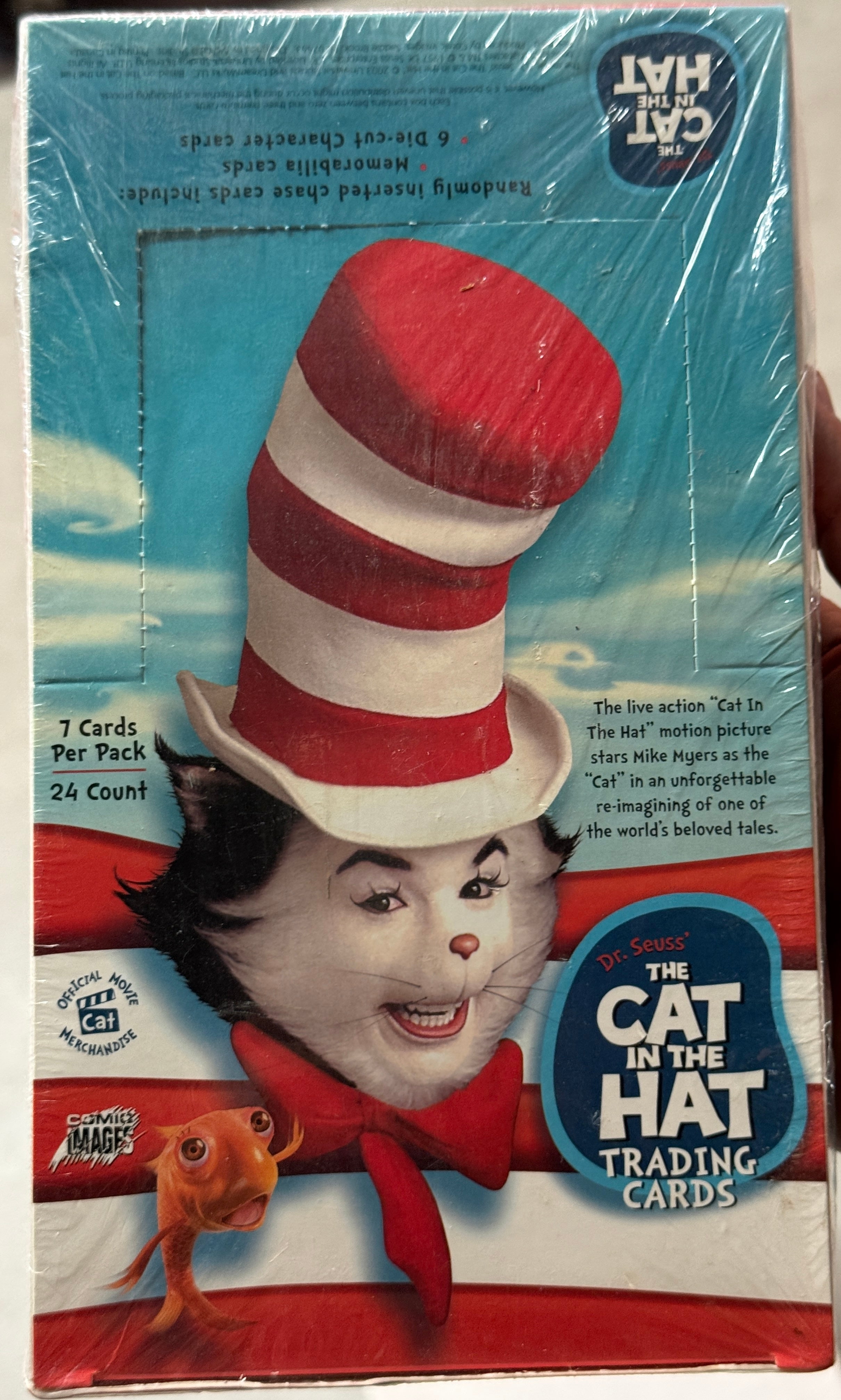 The Cat in  the hat, movie cards limited issued 24 packs Box 1993