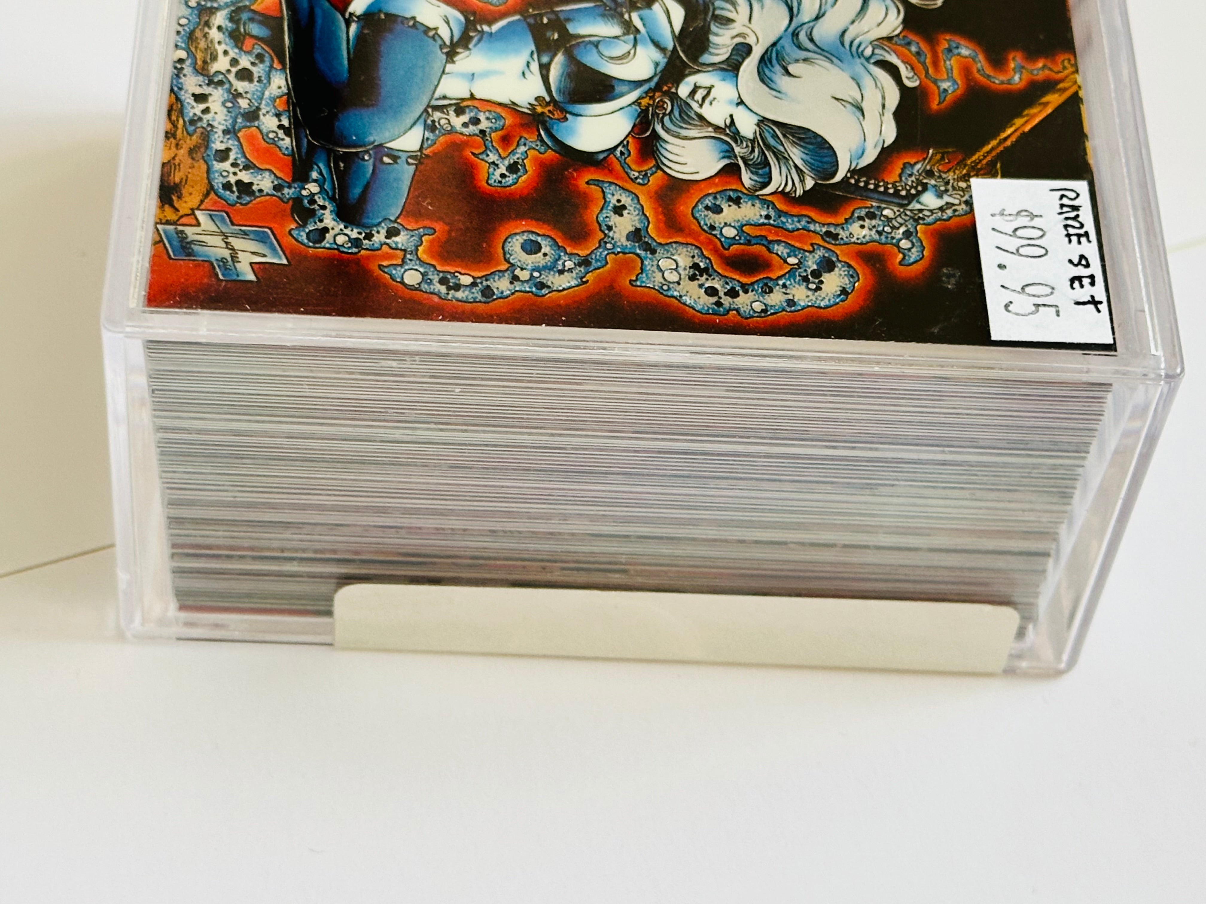 Lady death series, one high-grade condition all chromium card set 1994