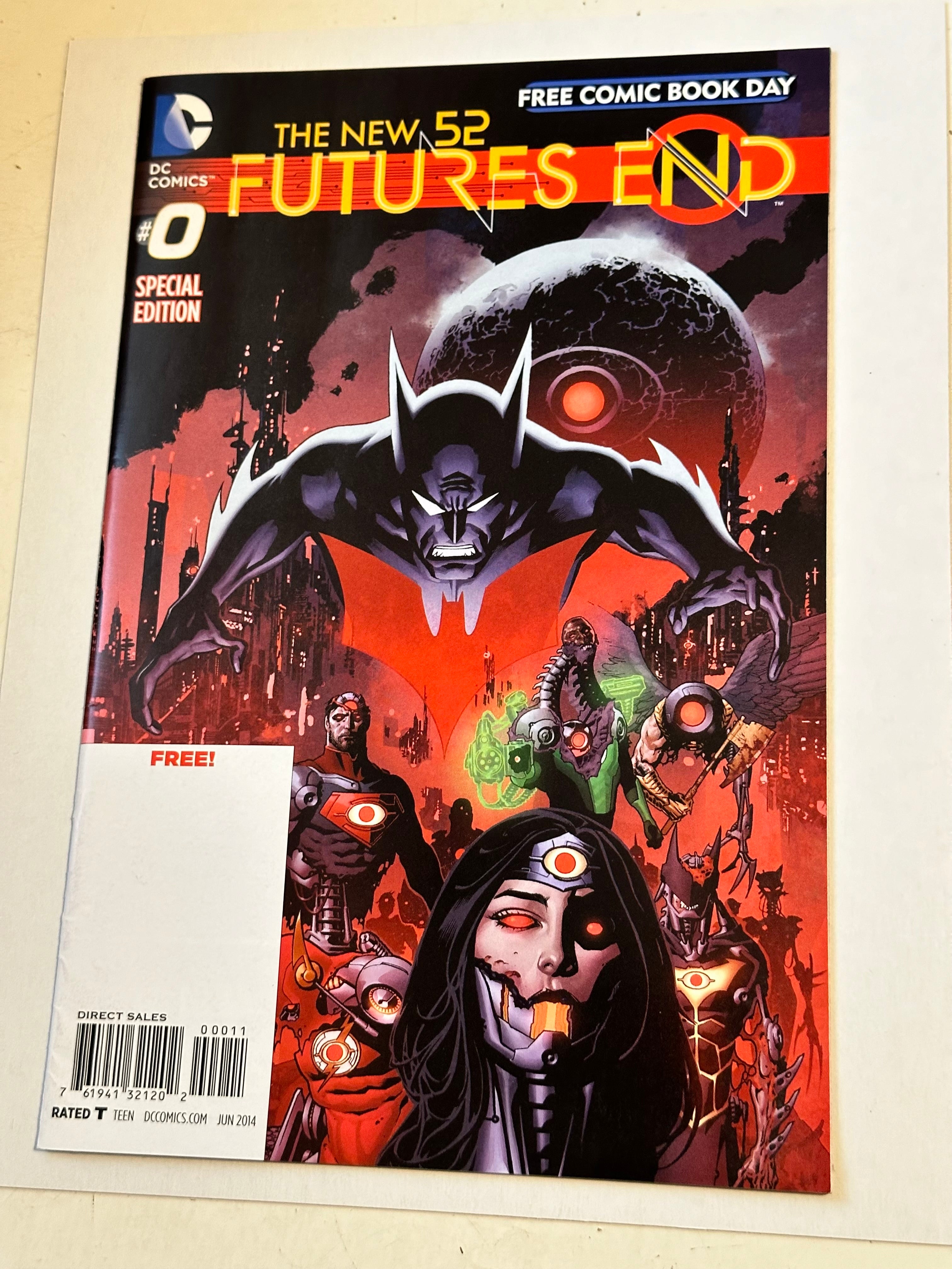 The new 52 future ends zero issue comic