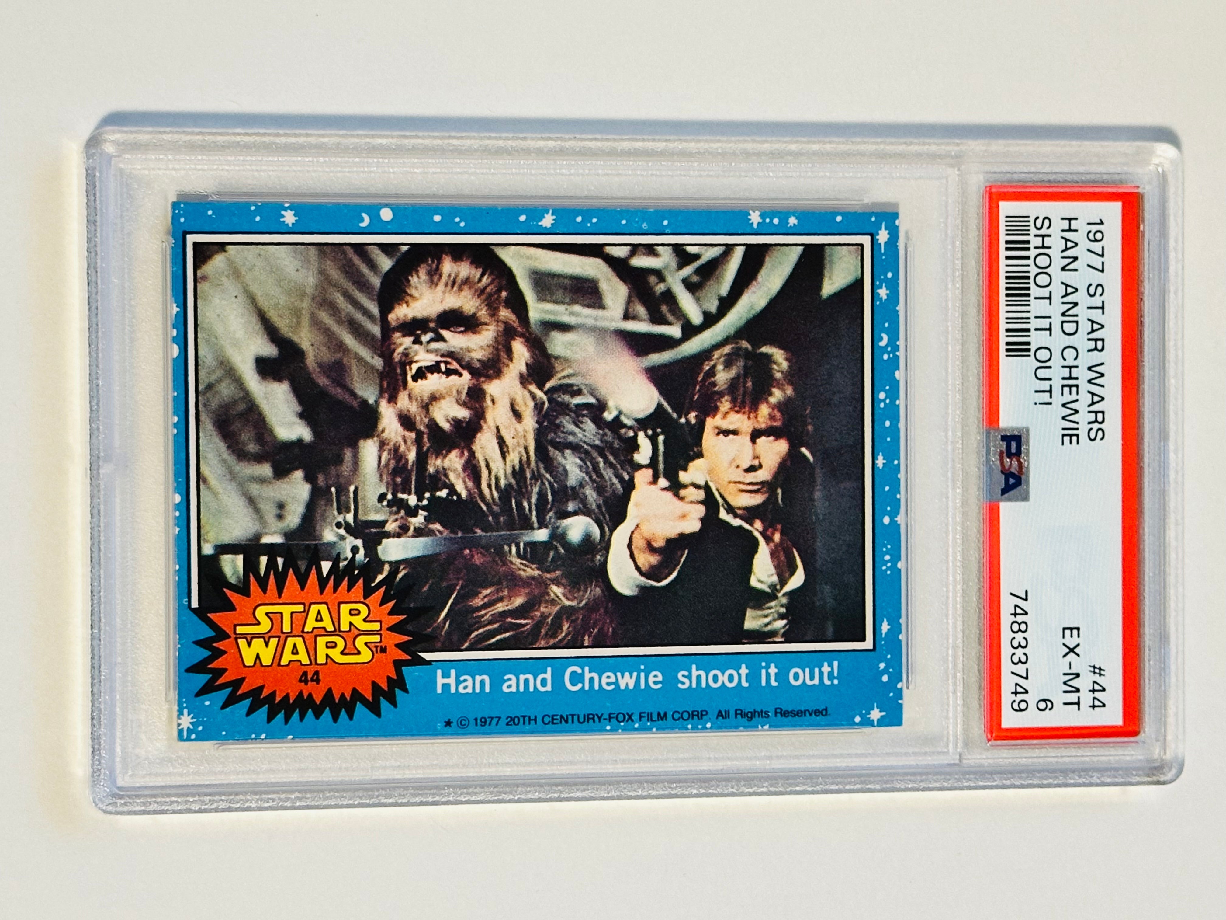 Star Wars #44 high grade PSA 6 card from 1977