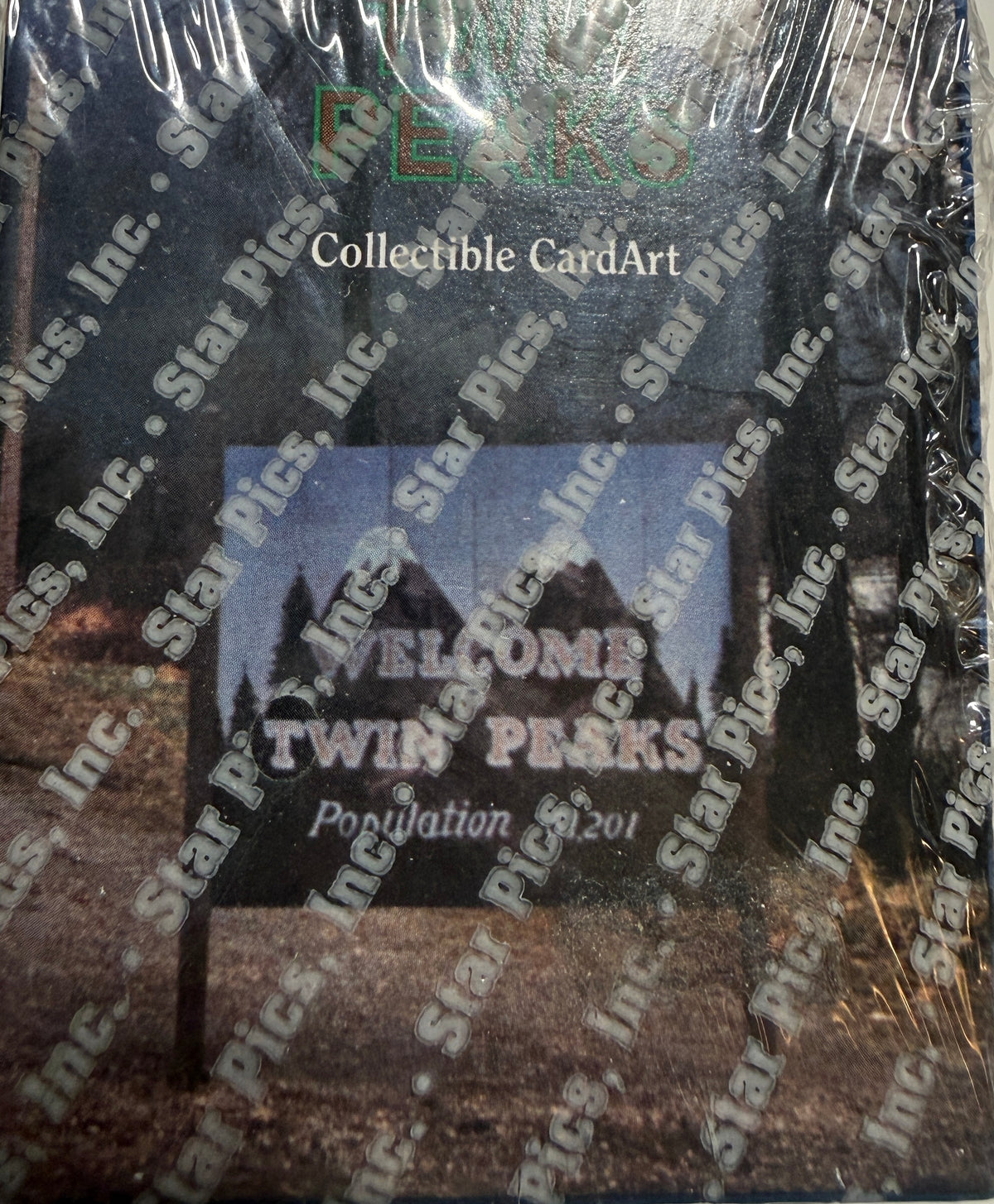 Twin Peaks TV show rare factory sealed cards set 1991