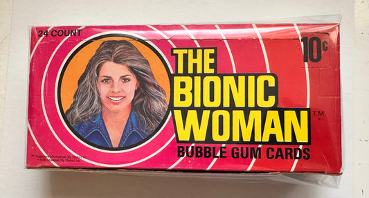 Bionic woman TV show empty display box 1976