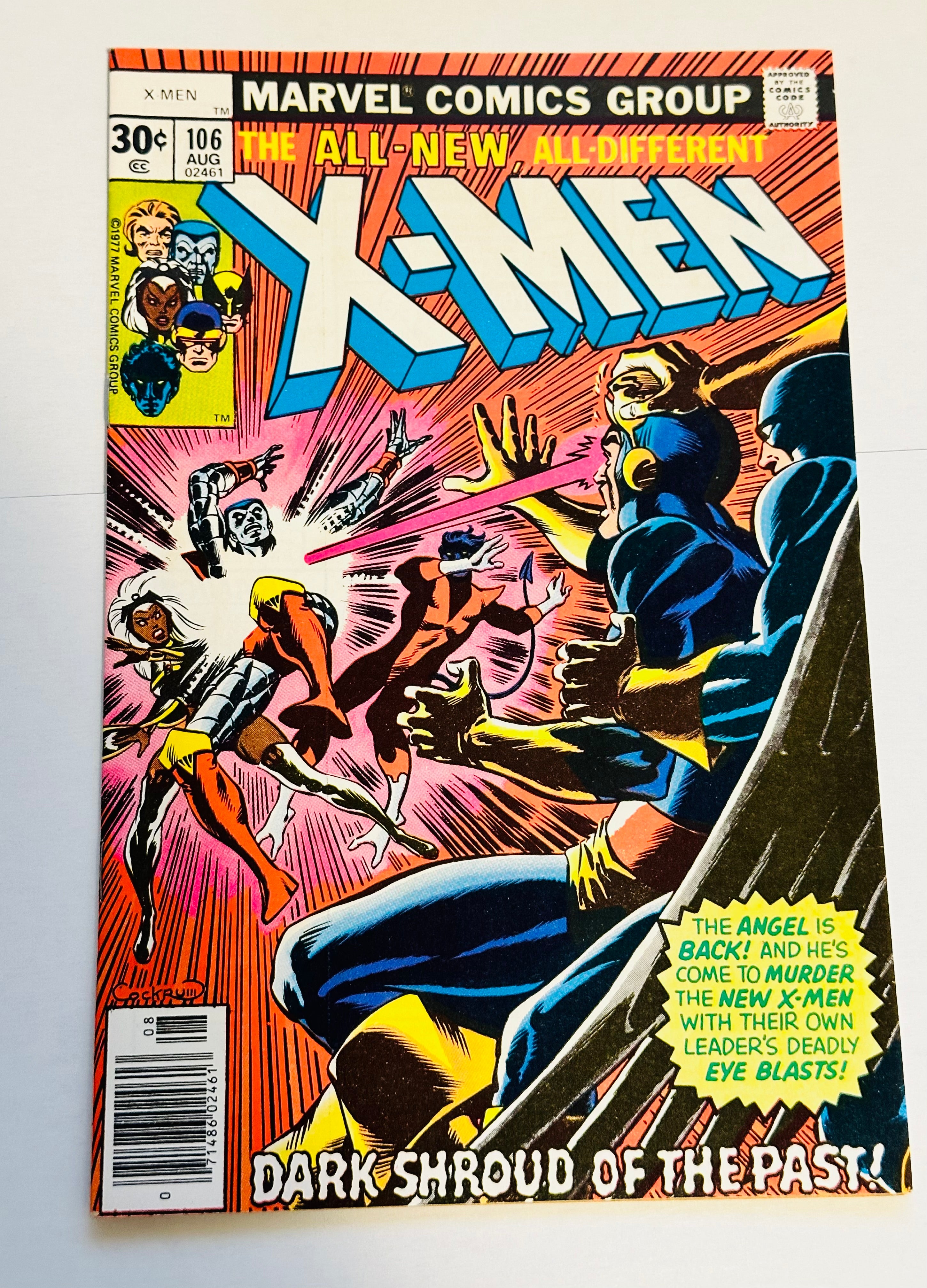 X-Men #106 Vf condition comic book 1970