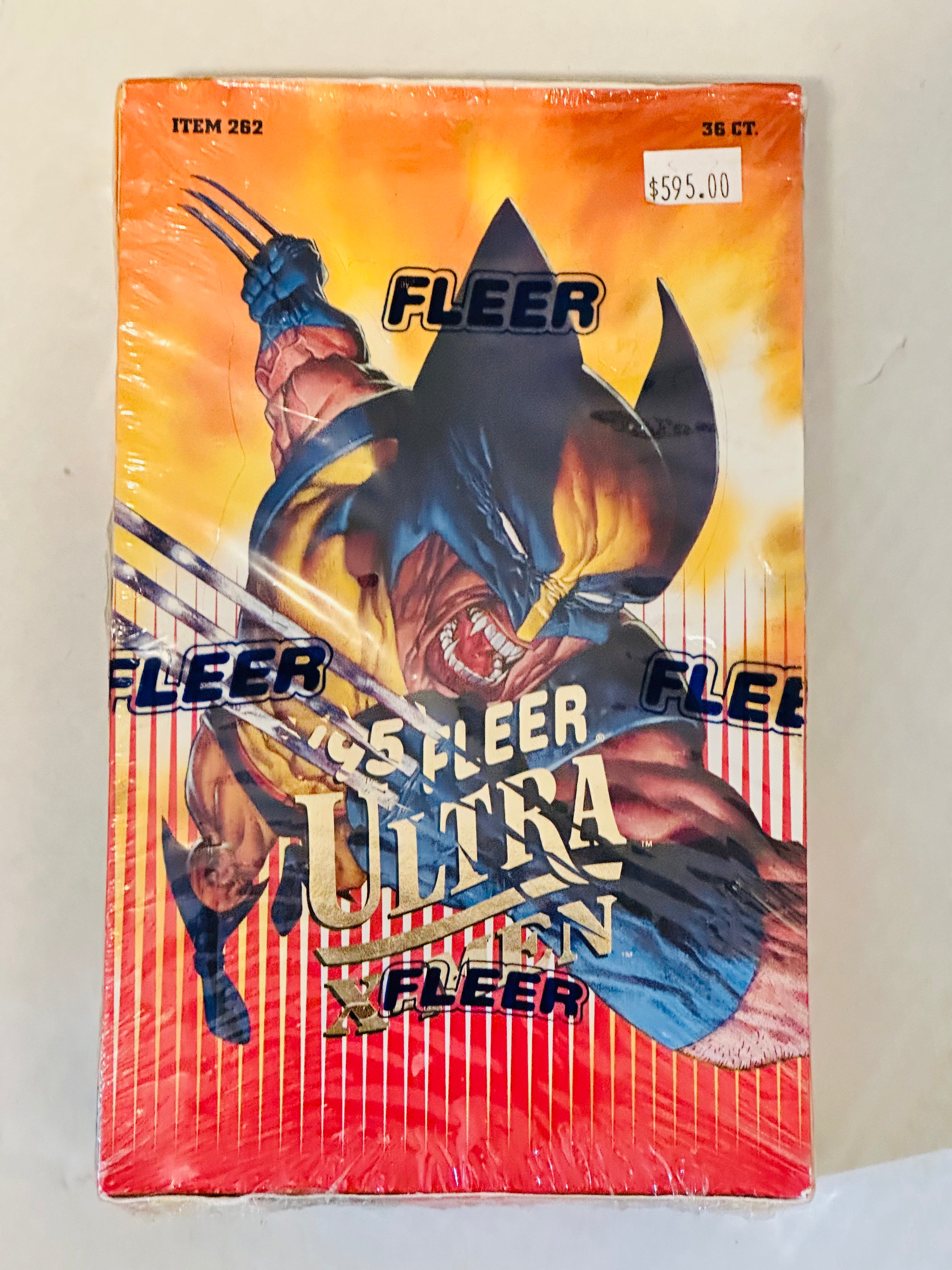 X-Men Fleer Ultra rare 36 packs factory sealed box 1995