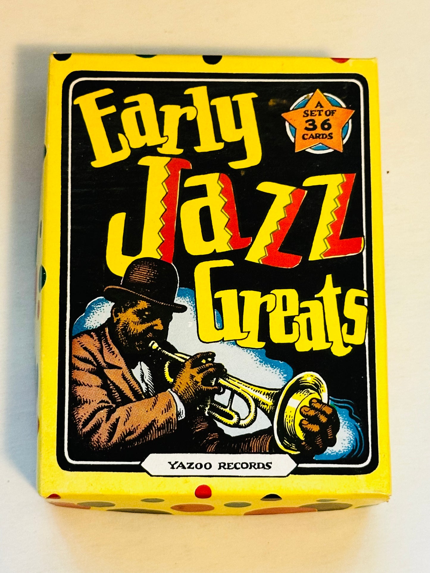 Early jazz, greats cards box set 1980s