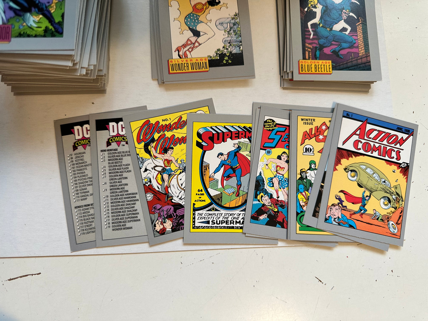 1991/1992 TC Comics cards set