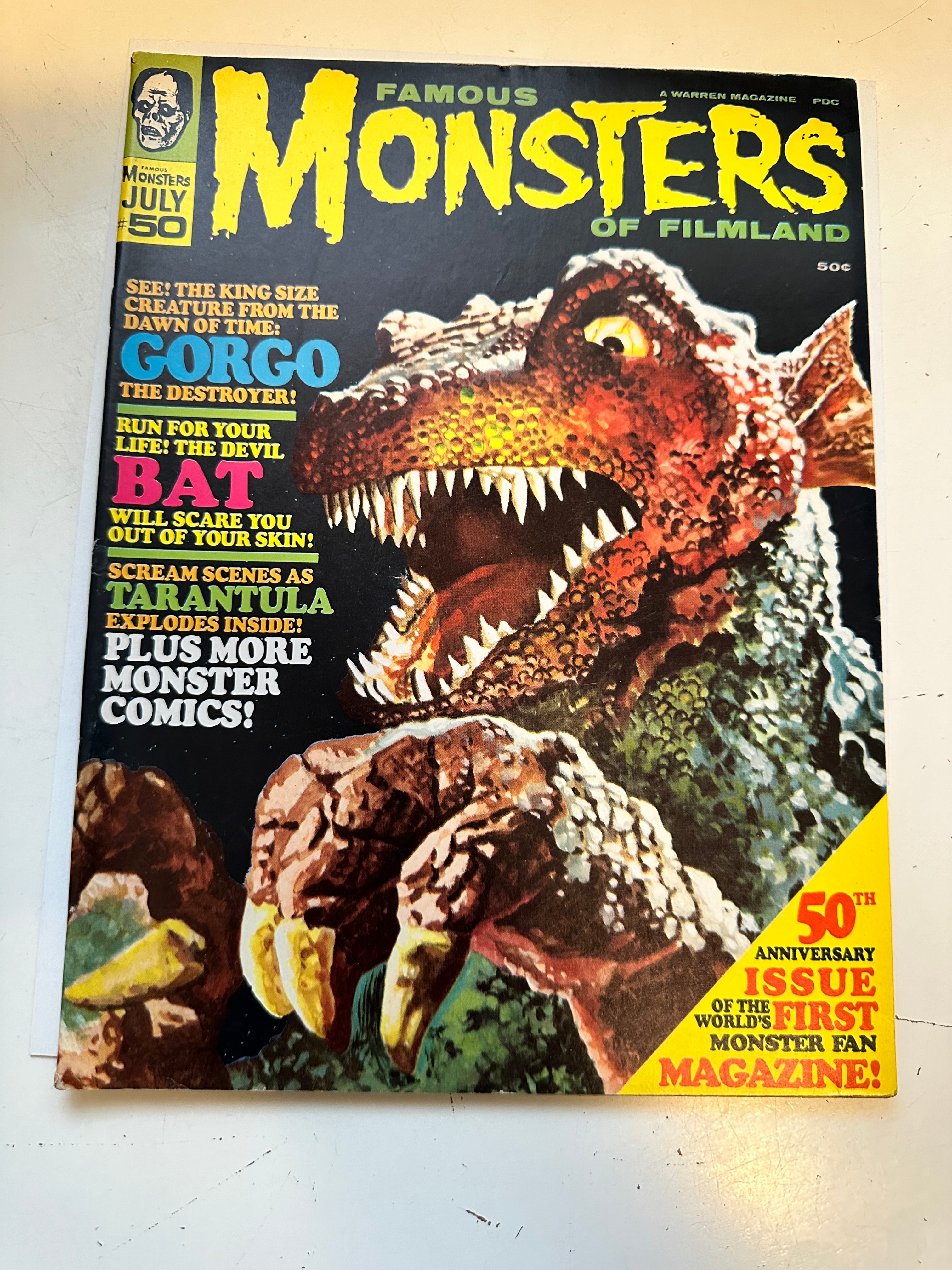 Famous Monsters of Filmland #50 from 1969