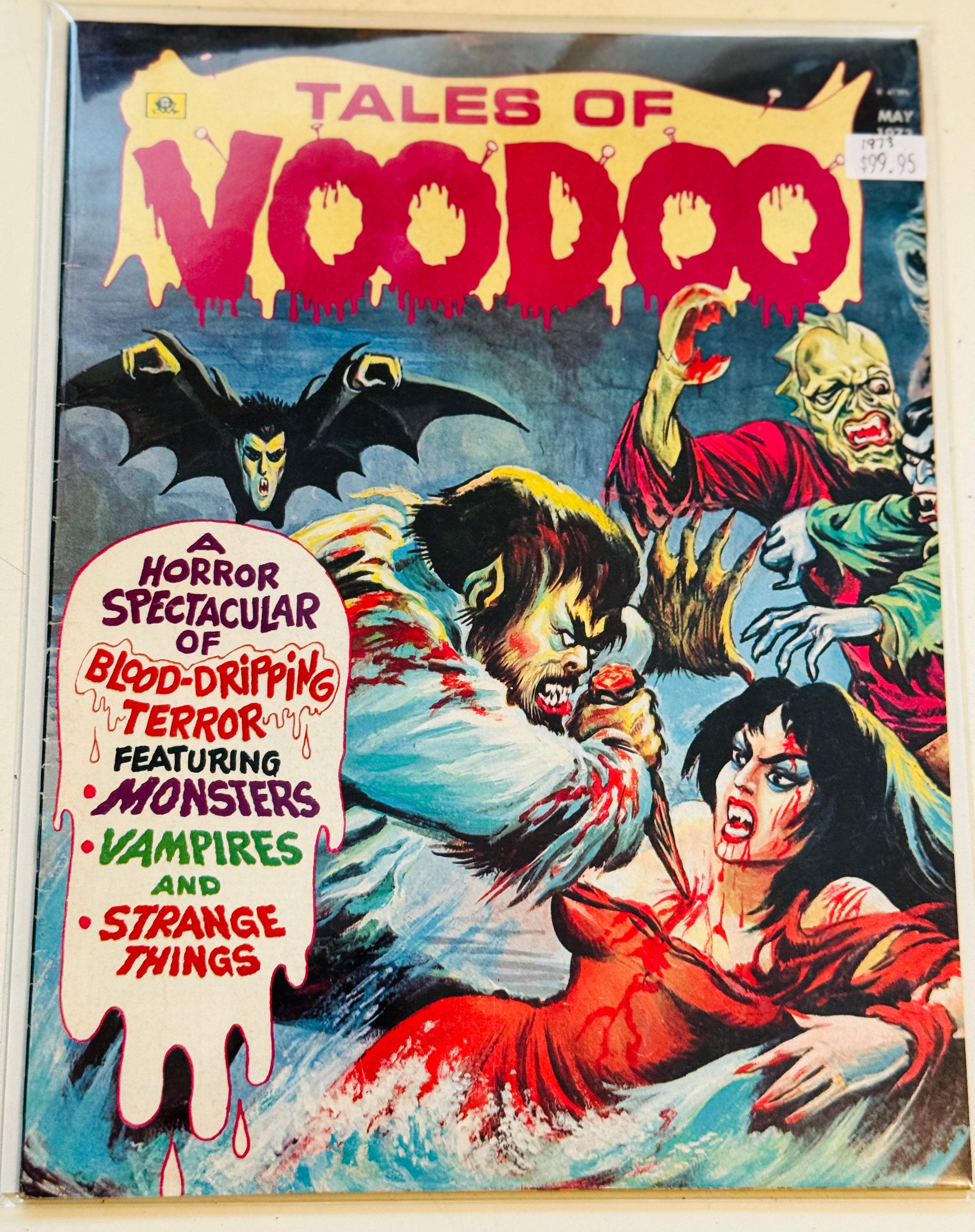 Tales of voodoo, rare comic magazine, May 1973