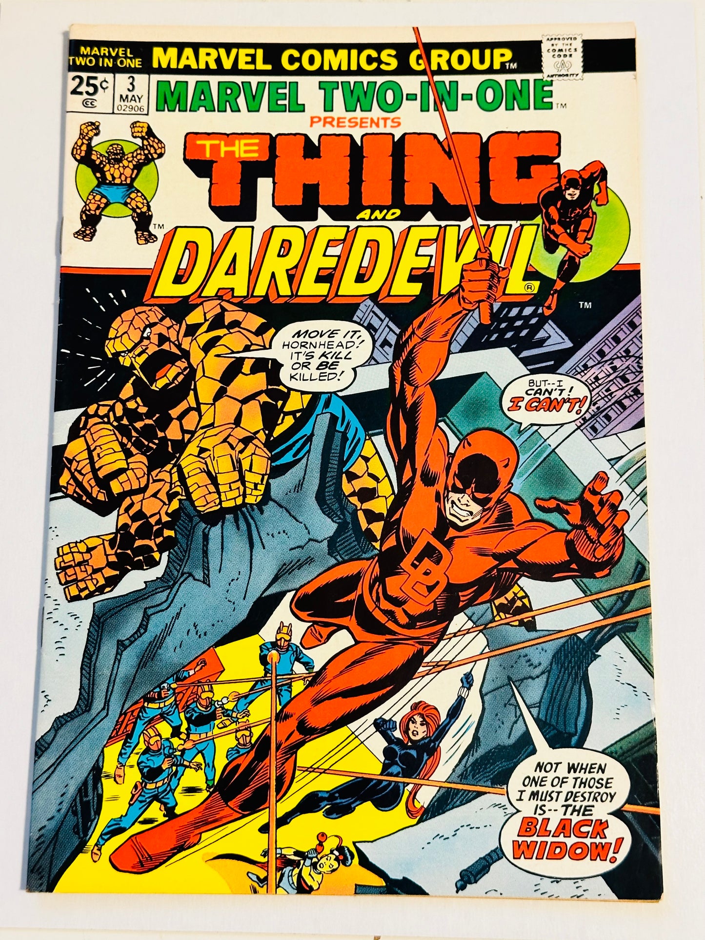 Marvel Two in One #3 high grade comic 1973