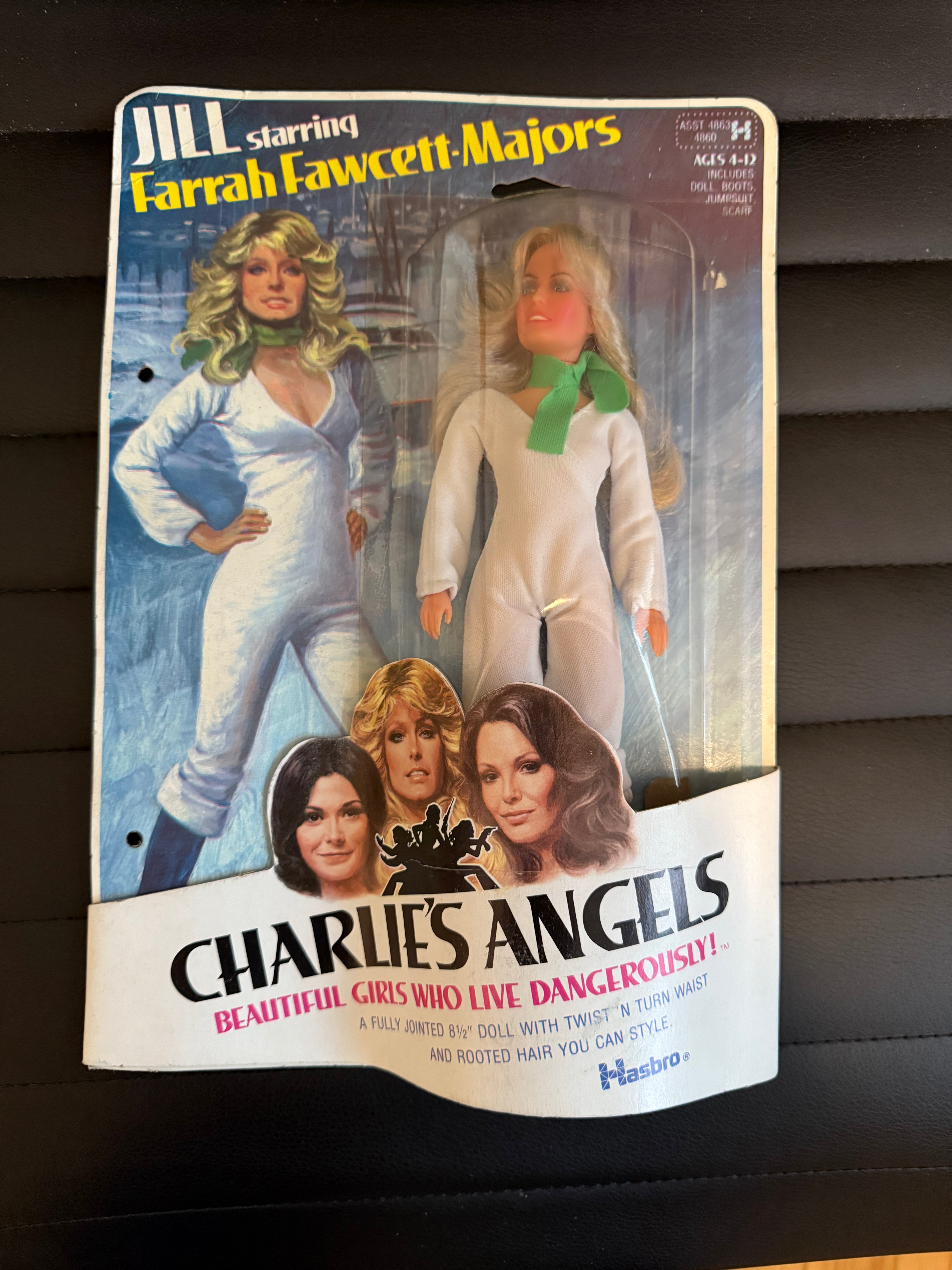 Charlie’s Angels Farrah Fawcett, rare doll factory sealed 1977