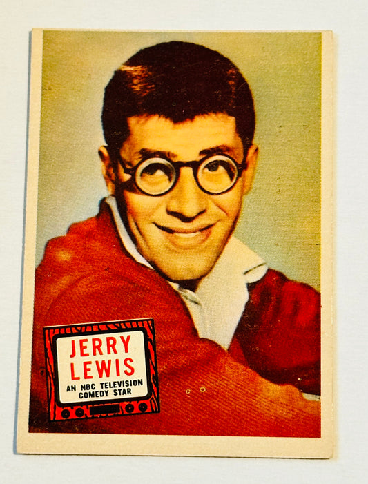 Jerry Lewis hit stars, rare vintage card, 1957