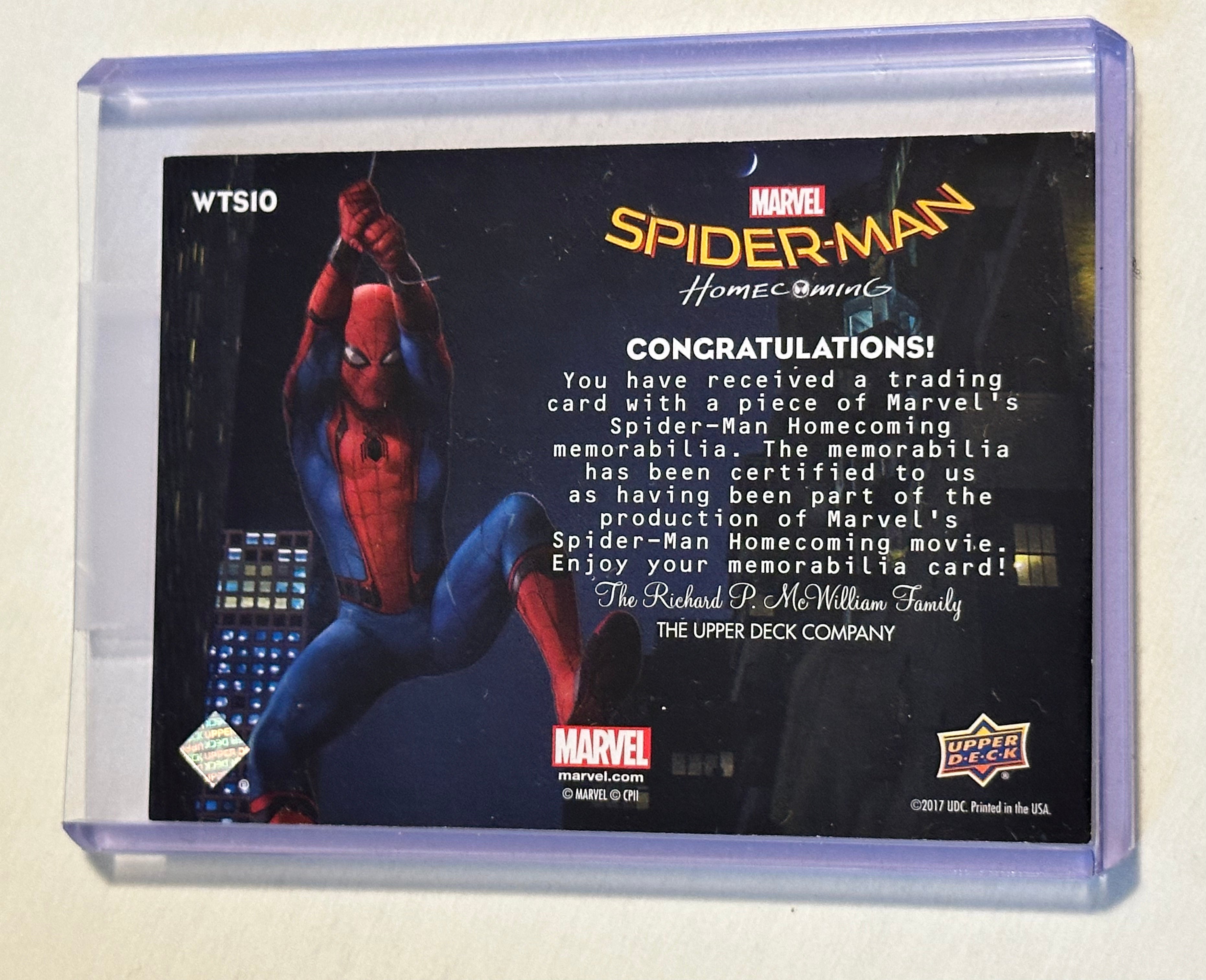 Spider-Man movie rare marvel memorabilia insert card