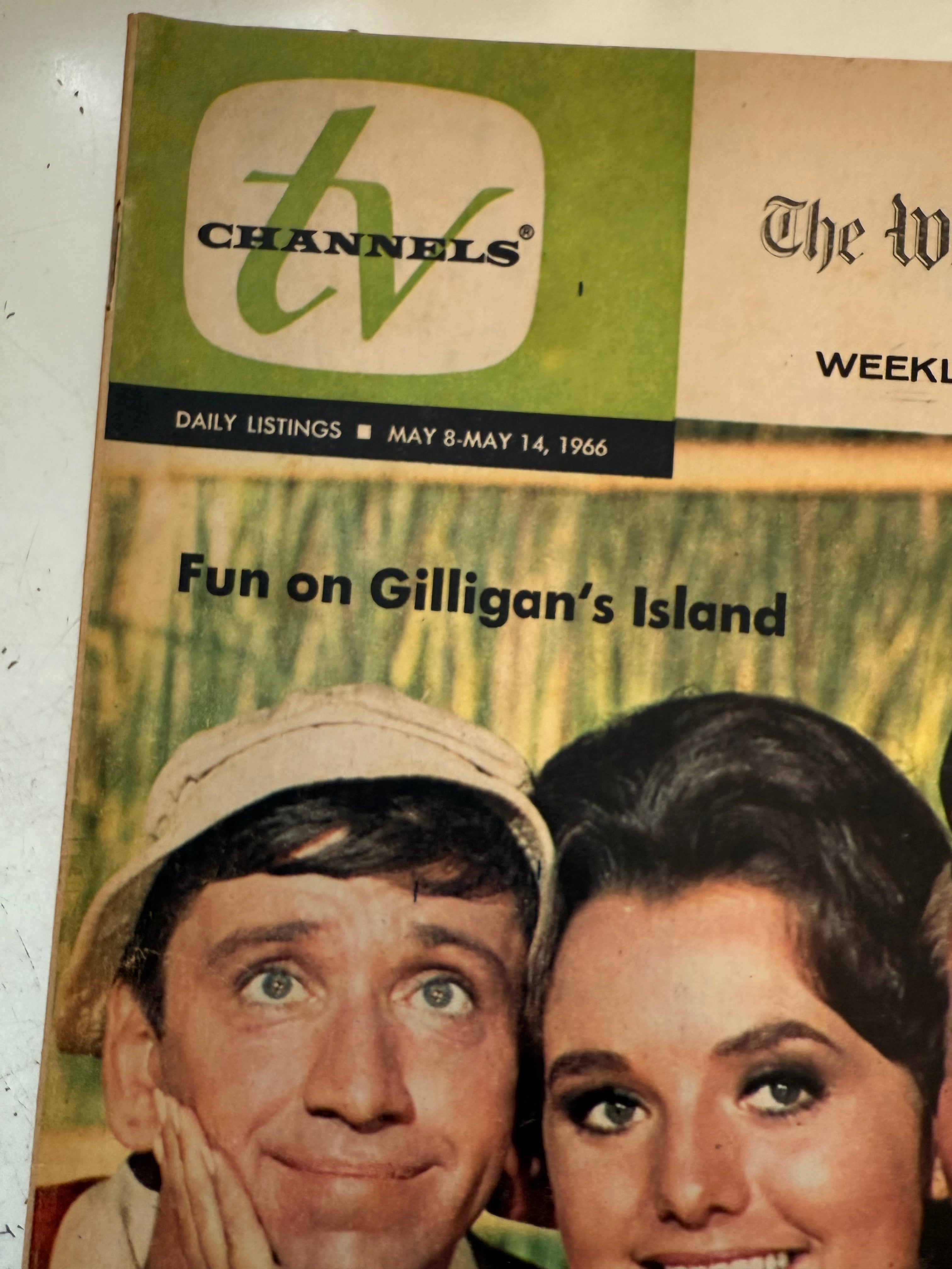 Gilligans Island rare TV Guide insert 1966
