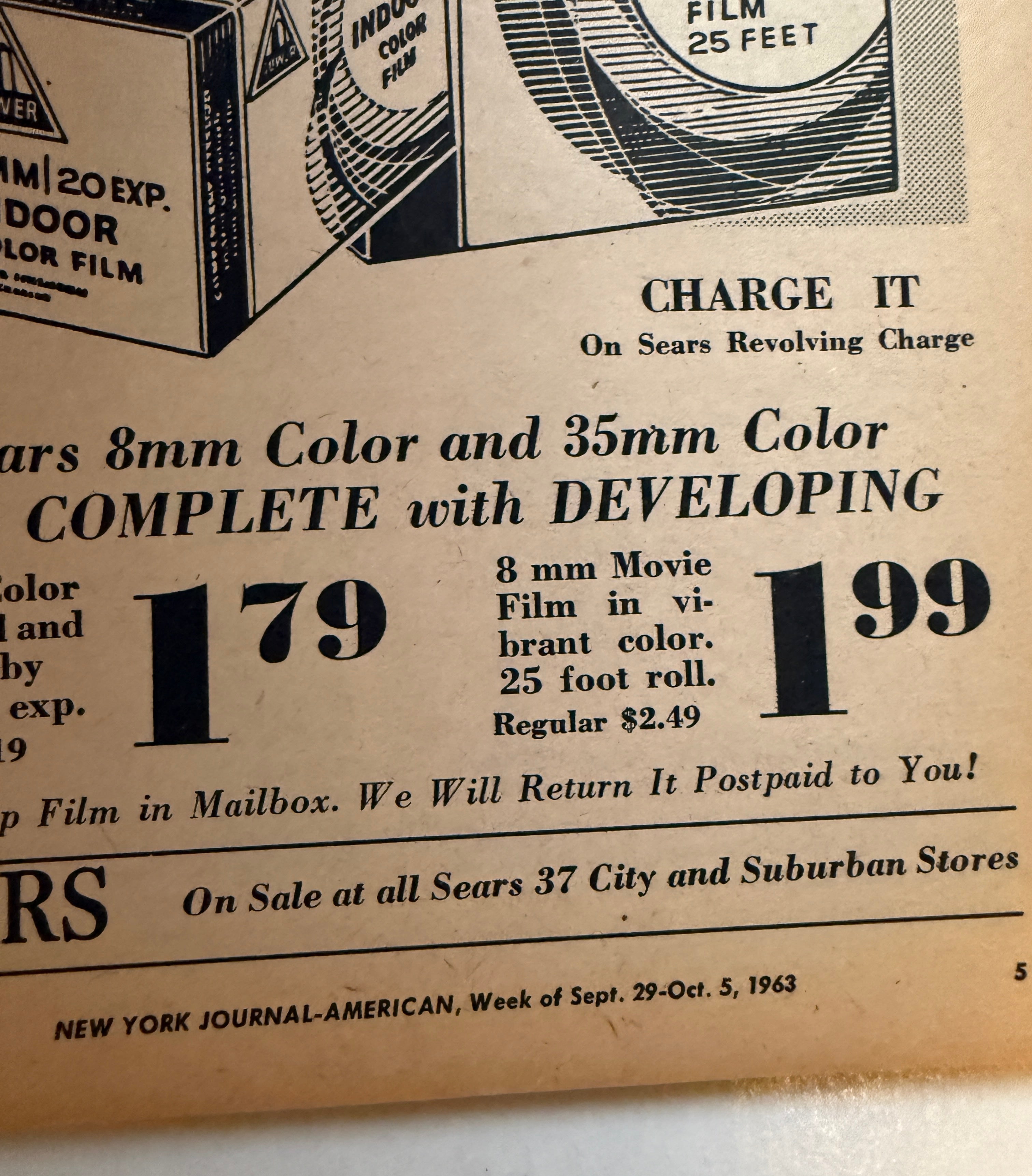 Lucy TV Guide from 1963