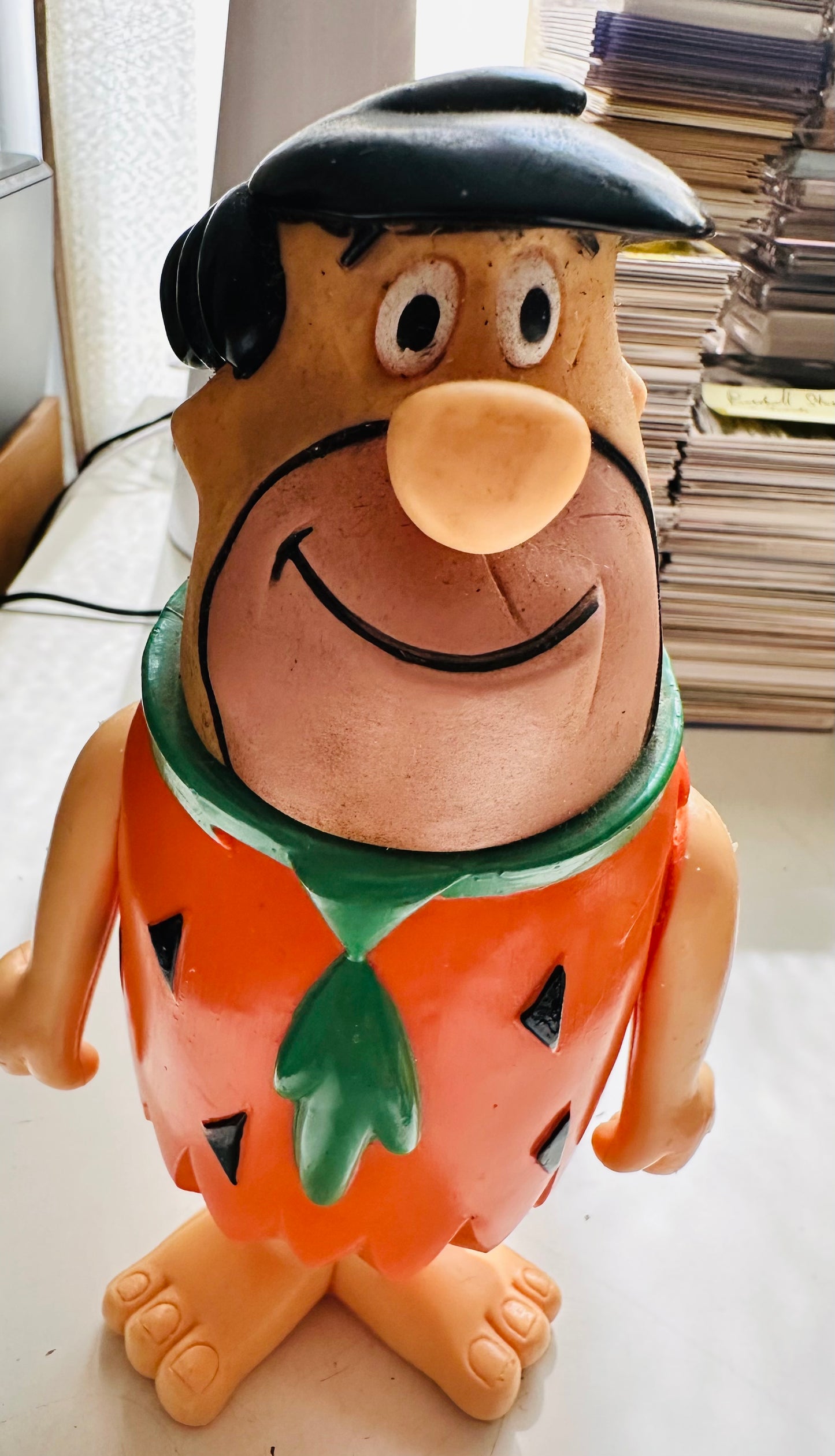 Flintstones Fred Flintstones Hannah Barbera rare doll 1980s