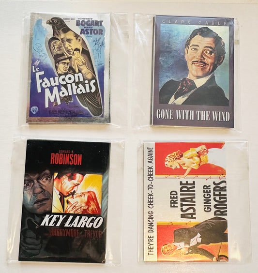 Movie Posters 4 rare different insert card sets 2007