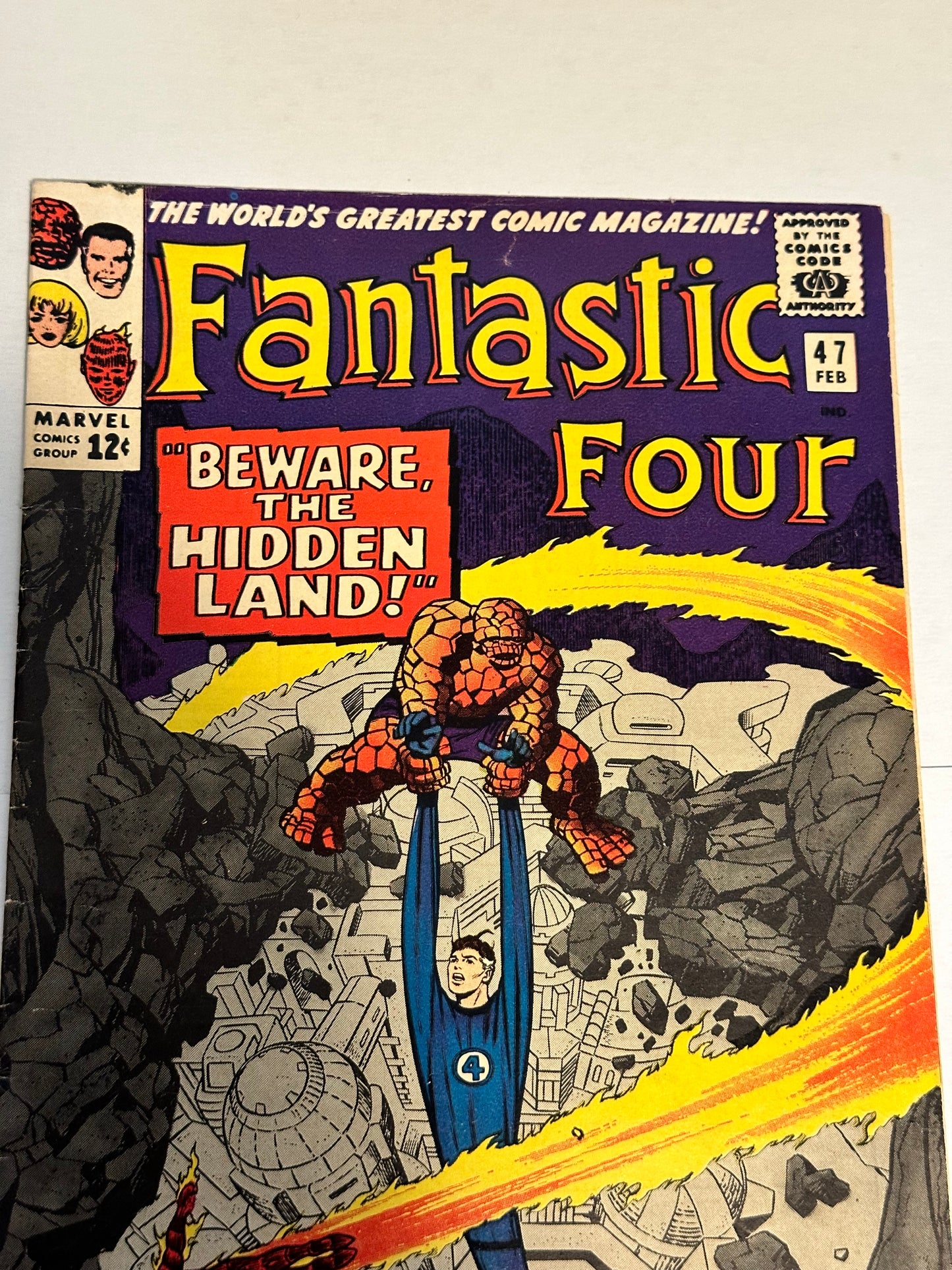 Fantastic Four #47 high grade condition comic 1966