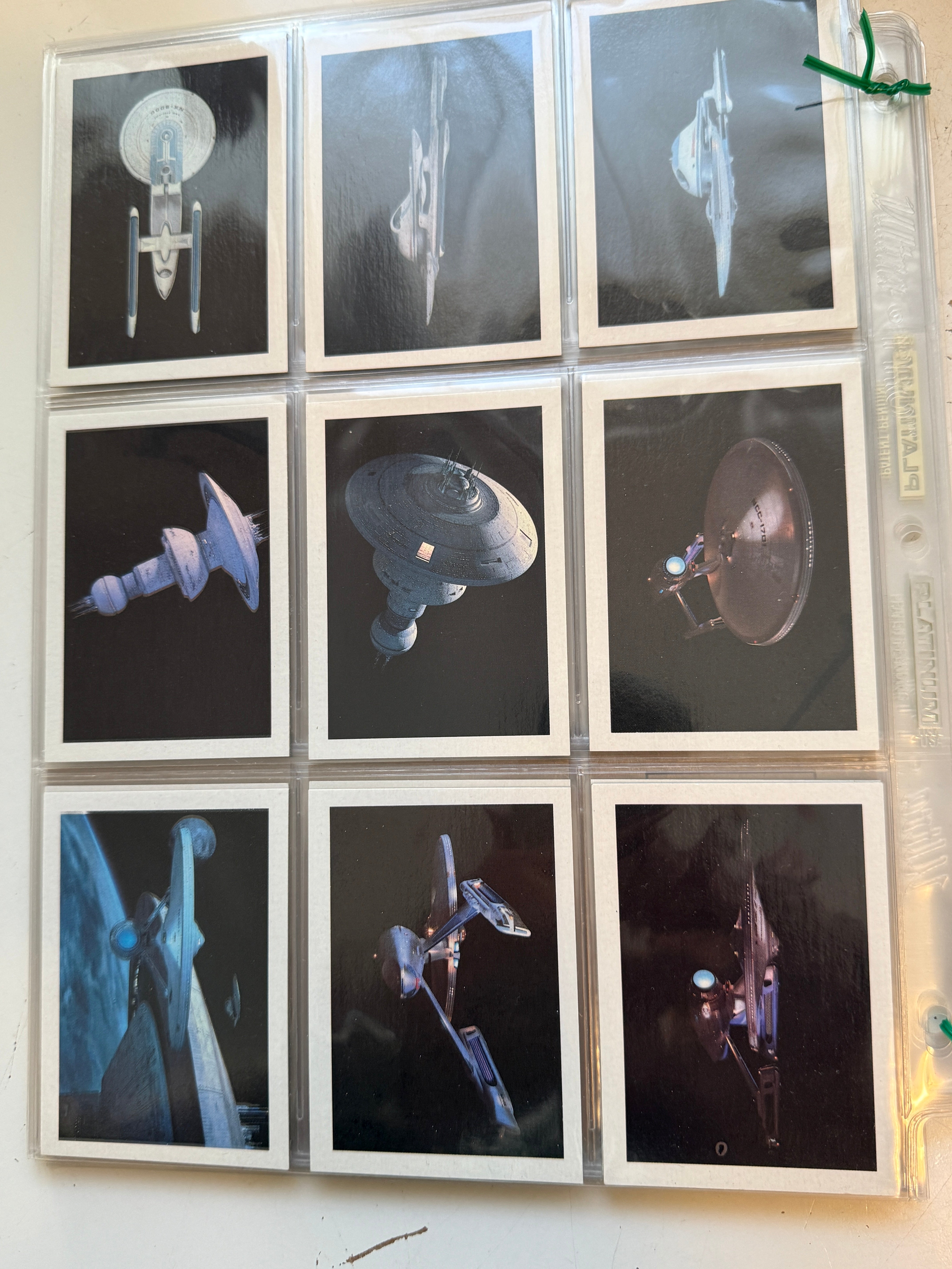 Search for Spock rare movie cards set in Pages plus bonus ships insert card set 1984