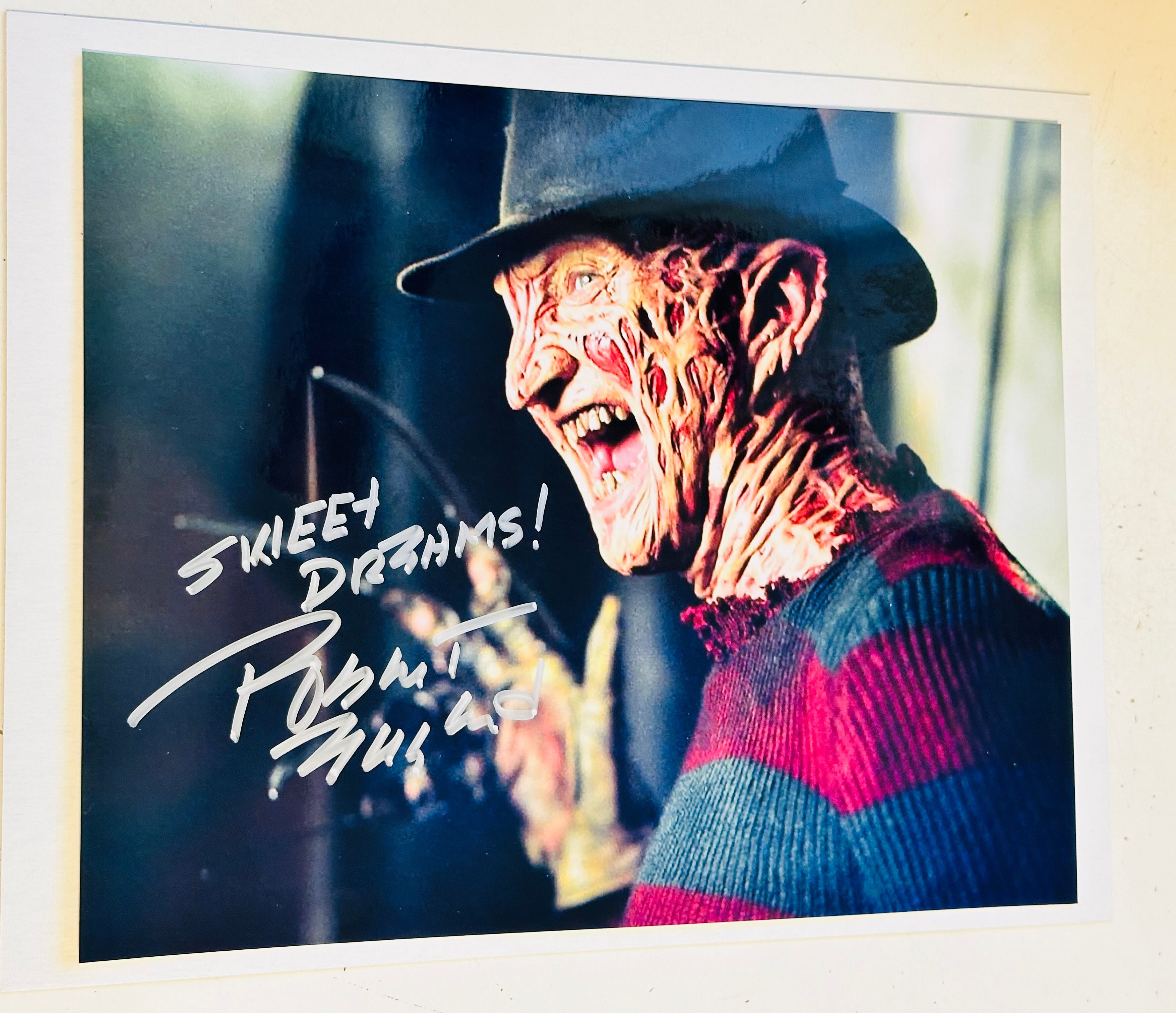 Nightmare on Elm Street Freddie Kruger rare Robert Englund autograph 8x10 certified by Fanexpo