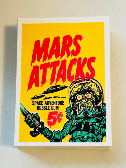 Mars Attacks high grade condition reprint cards set 1984