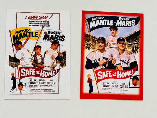 Mickey Mantle movie posters insert cards 2009