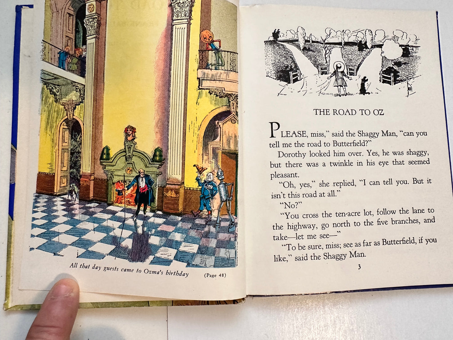 The road to Oz Junior edition rare book 1939