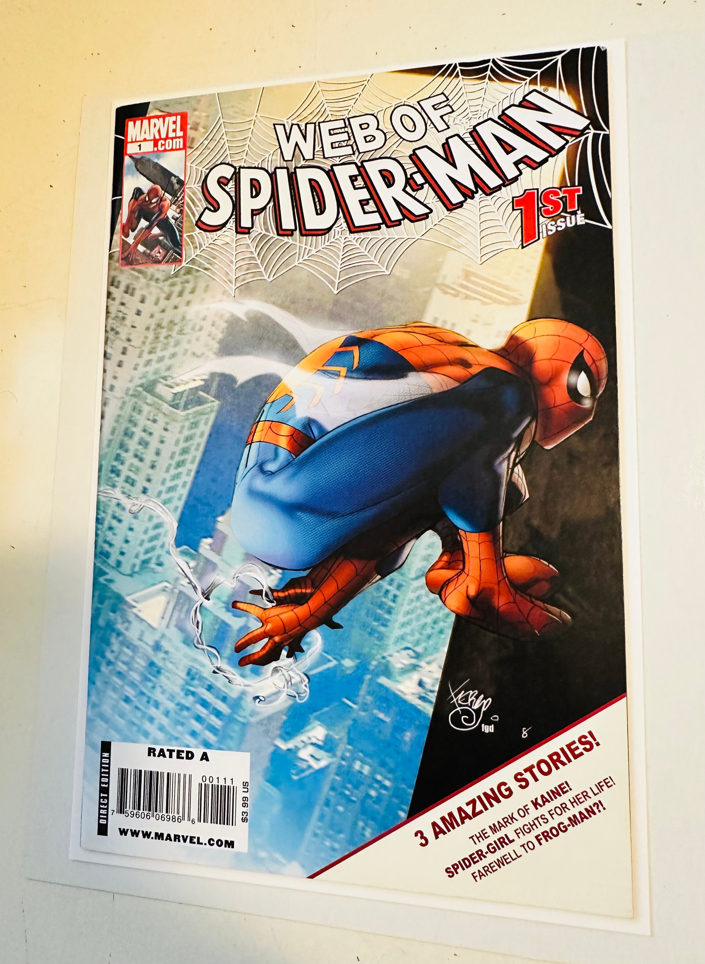 Web of Spider-Man first issue 2009
