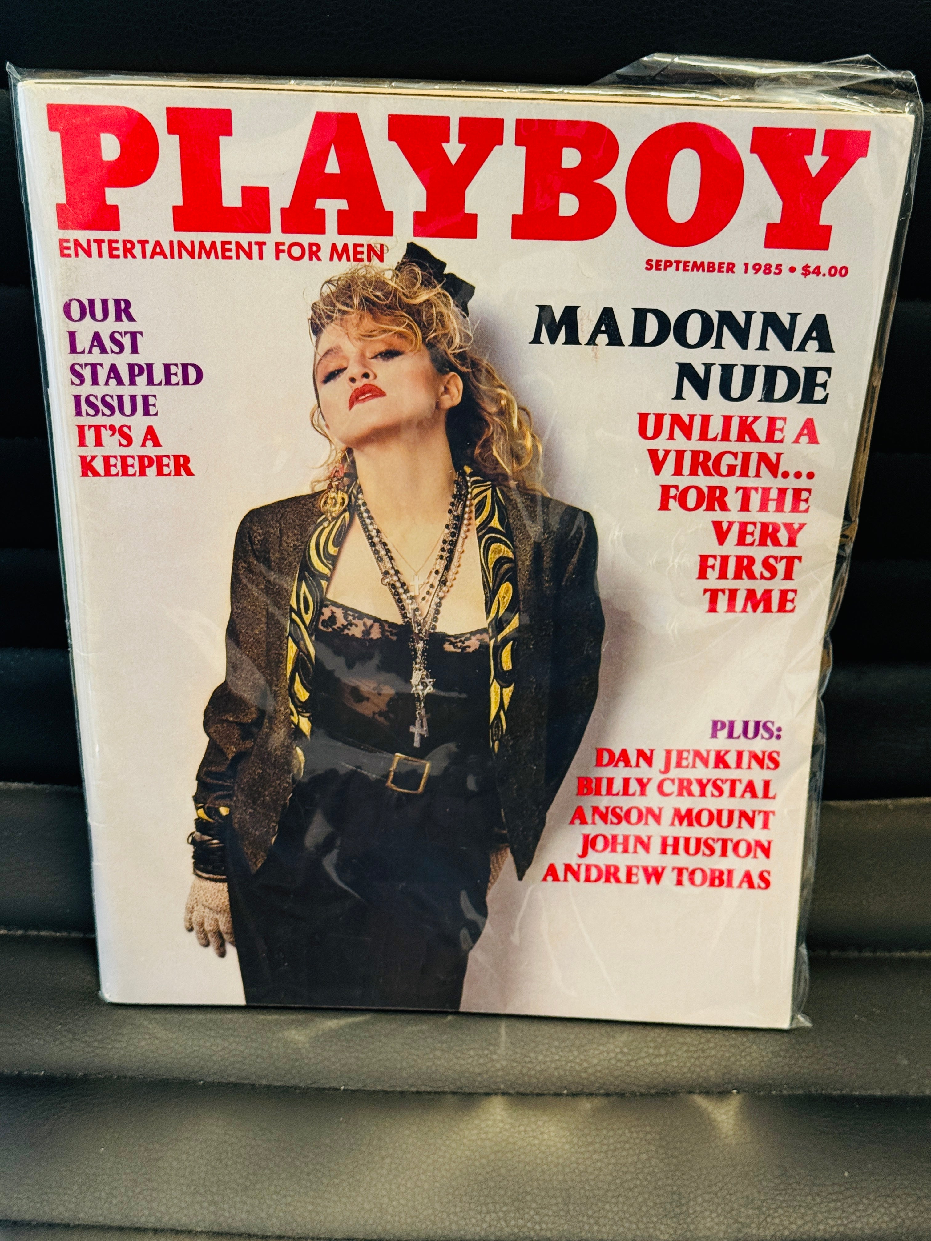 Playboy Madonna vintage early cover 1985