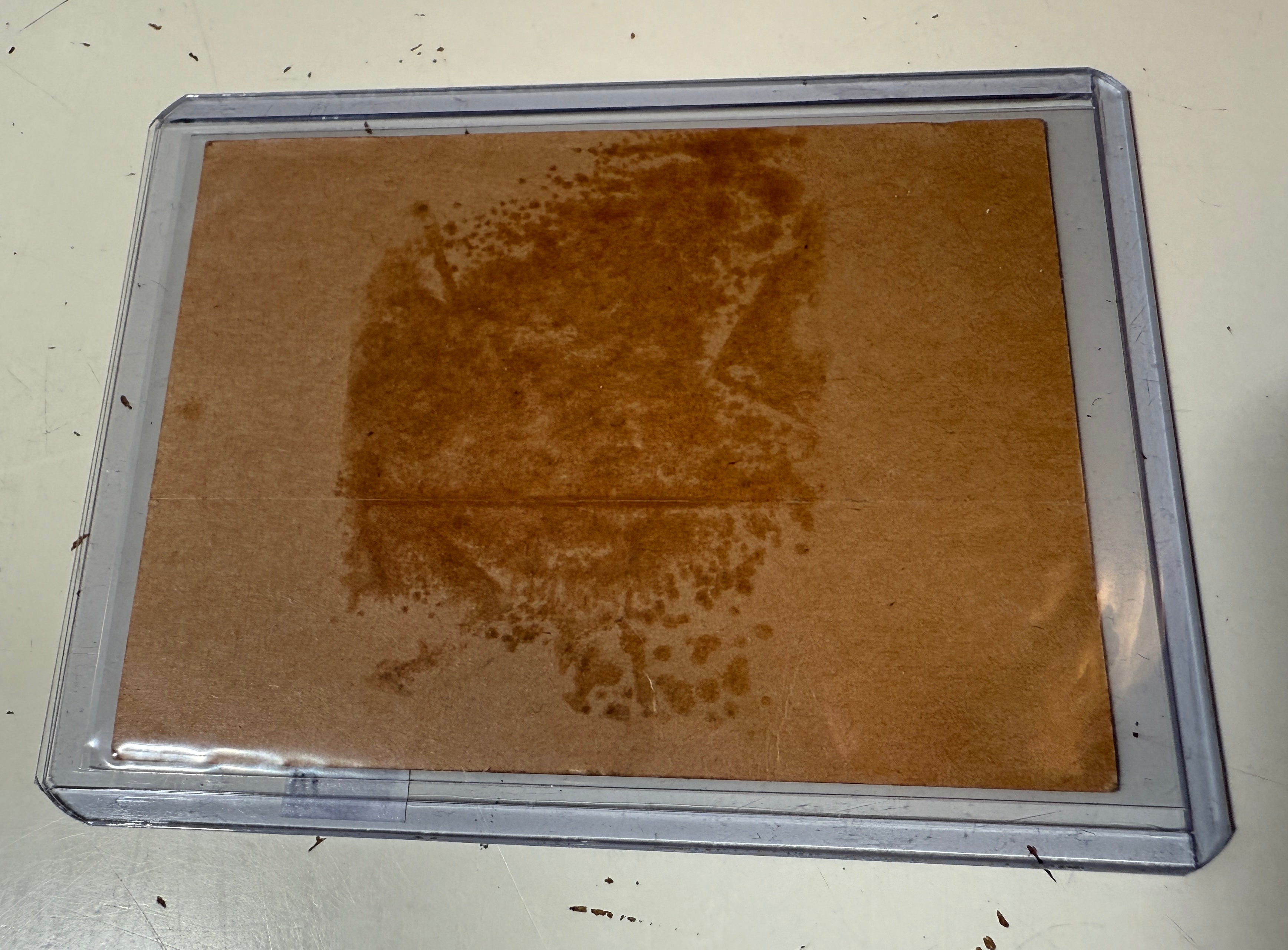 1967 Marvel rare sticker card