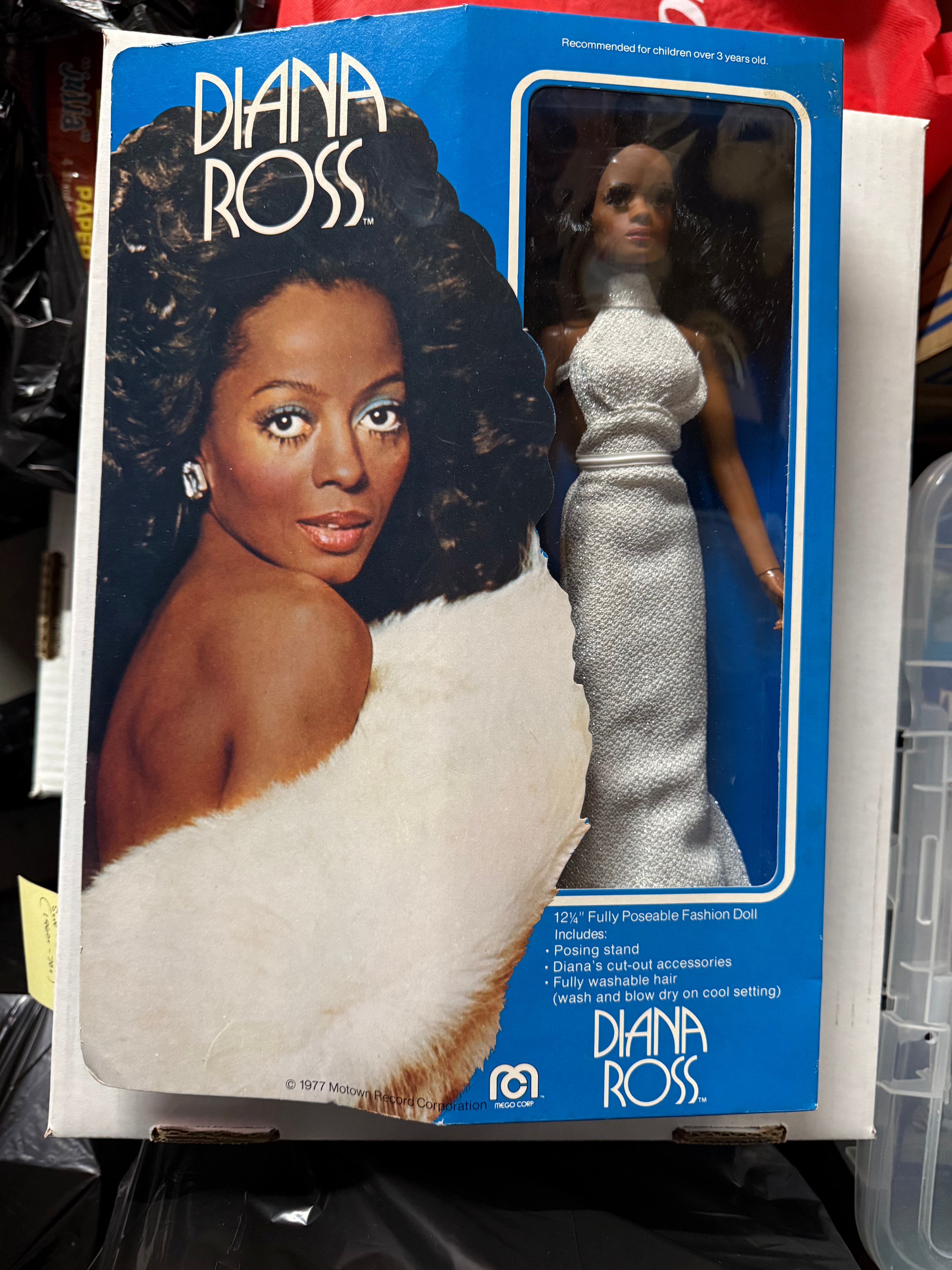 Diana Ross Mego rare original doll in box 1977