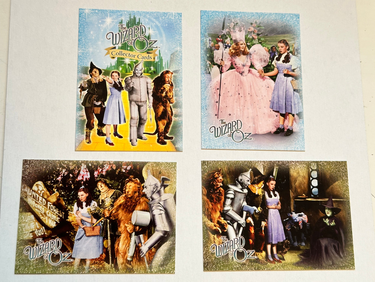 The Wizard of Oz 5 cards promos lot deal early 2000s