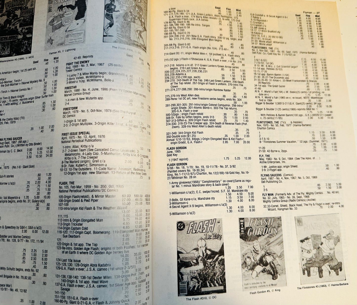 Comic book collecting evaluation guide, Overstreet 1987