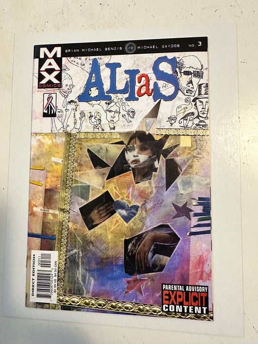 Alias comic #3 NM condition