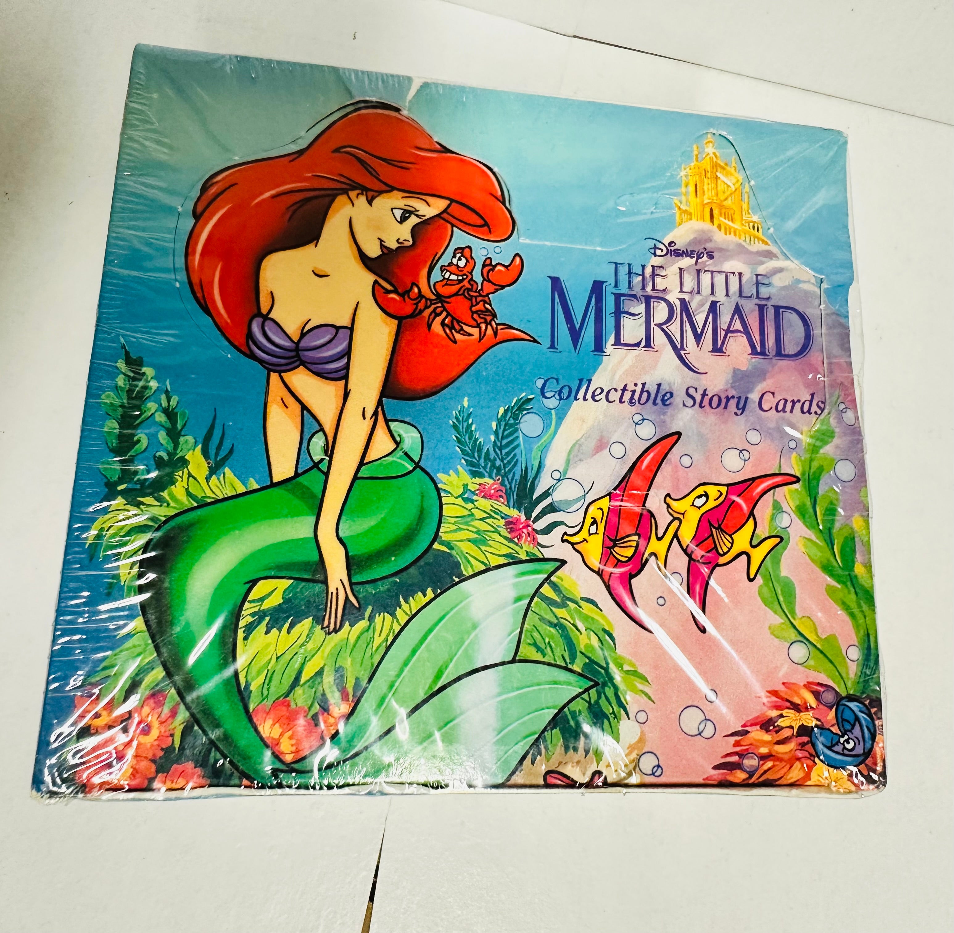 Little Mermaid movie cards factory sealed box 1991