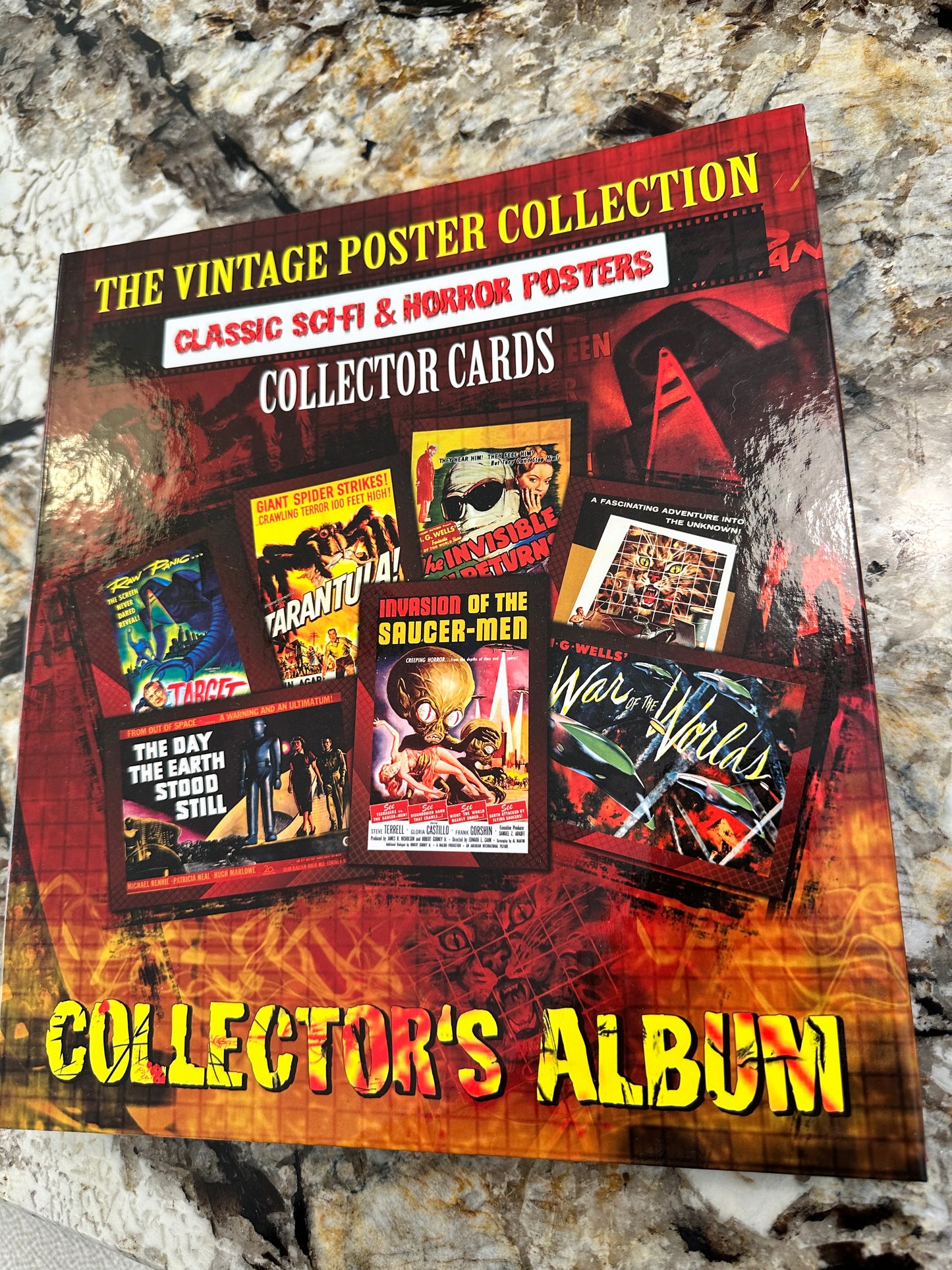 The Vintage movie posters scifi and horror cards set in special binder 2010