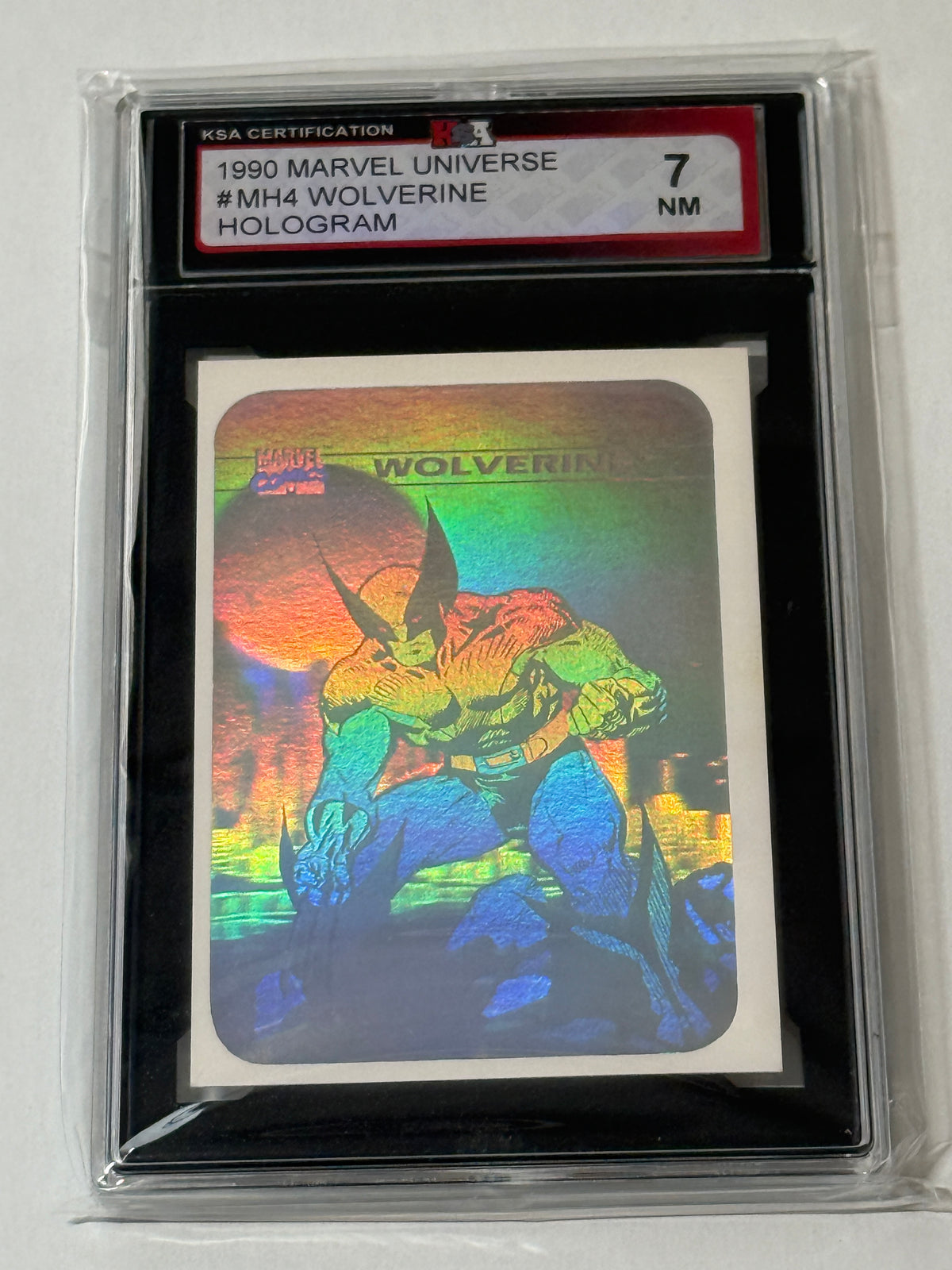 Wolverine Marvel comics graded card 1990
