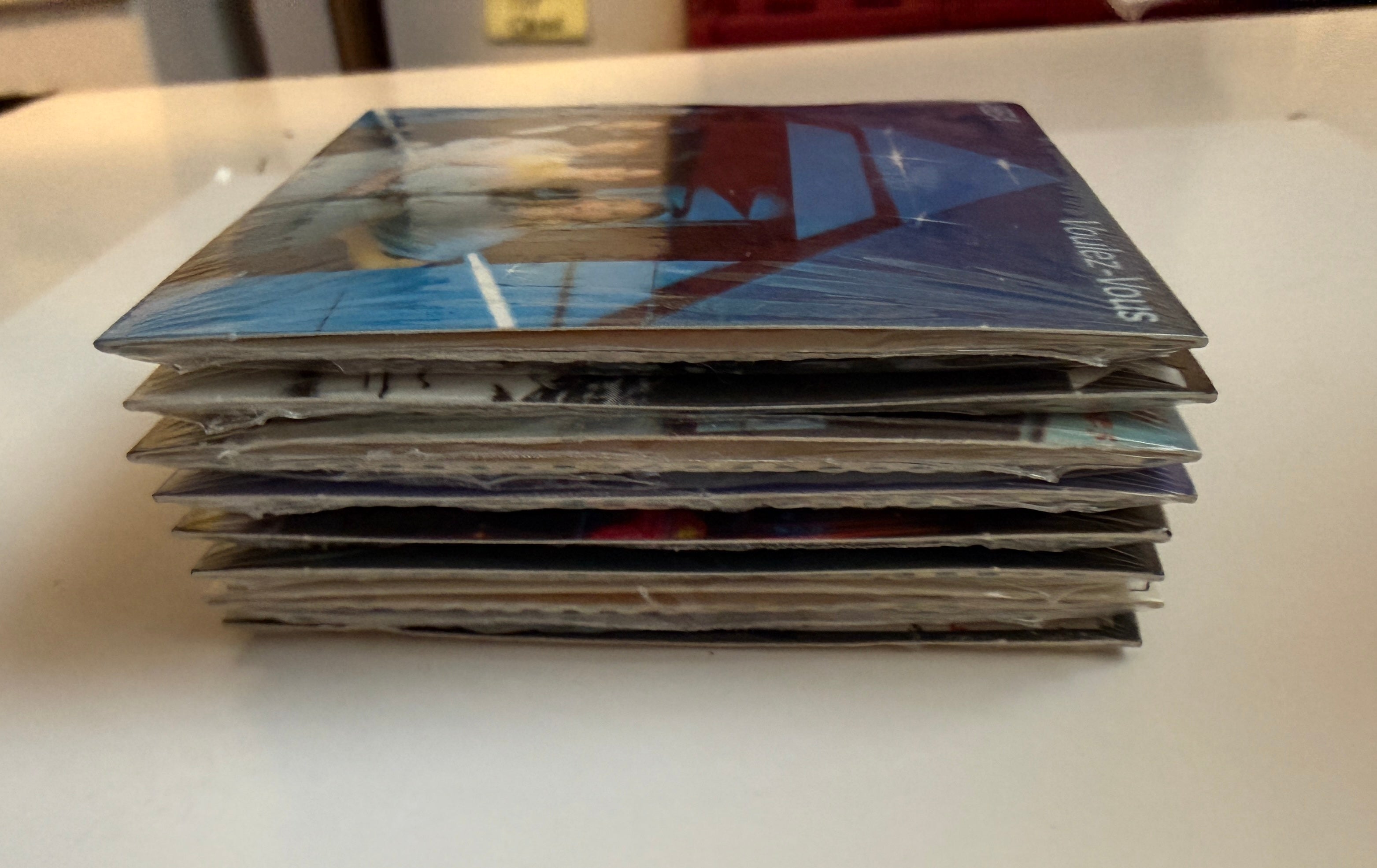Chu-bops rockstars mini albums with gum 8 count set 1981